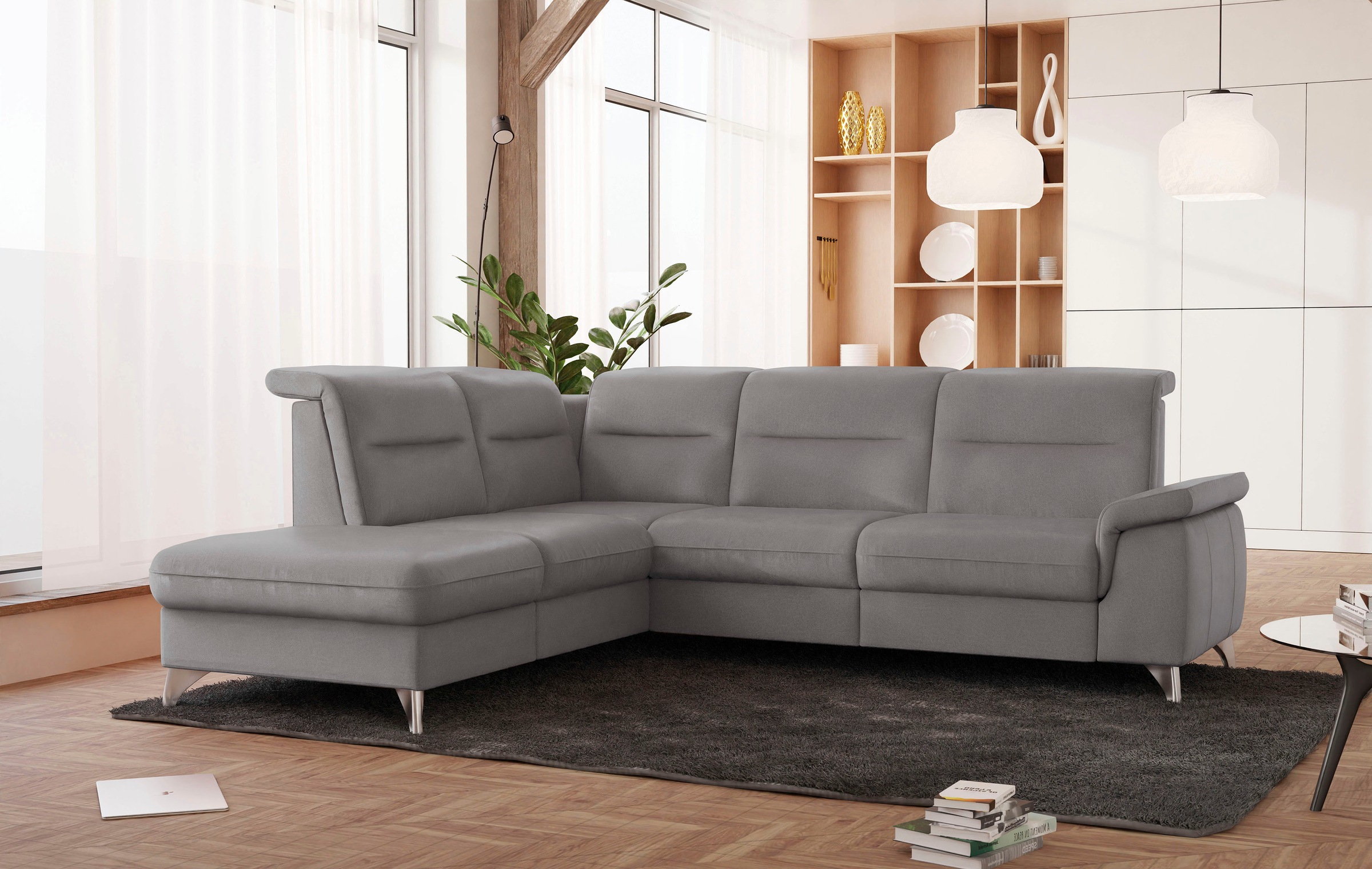 sit&more Ecksofa »Astoria L-Form«, wahlweise mit motorischer Relaxfunktion günstig online kaufen