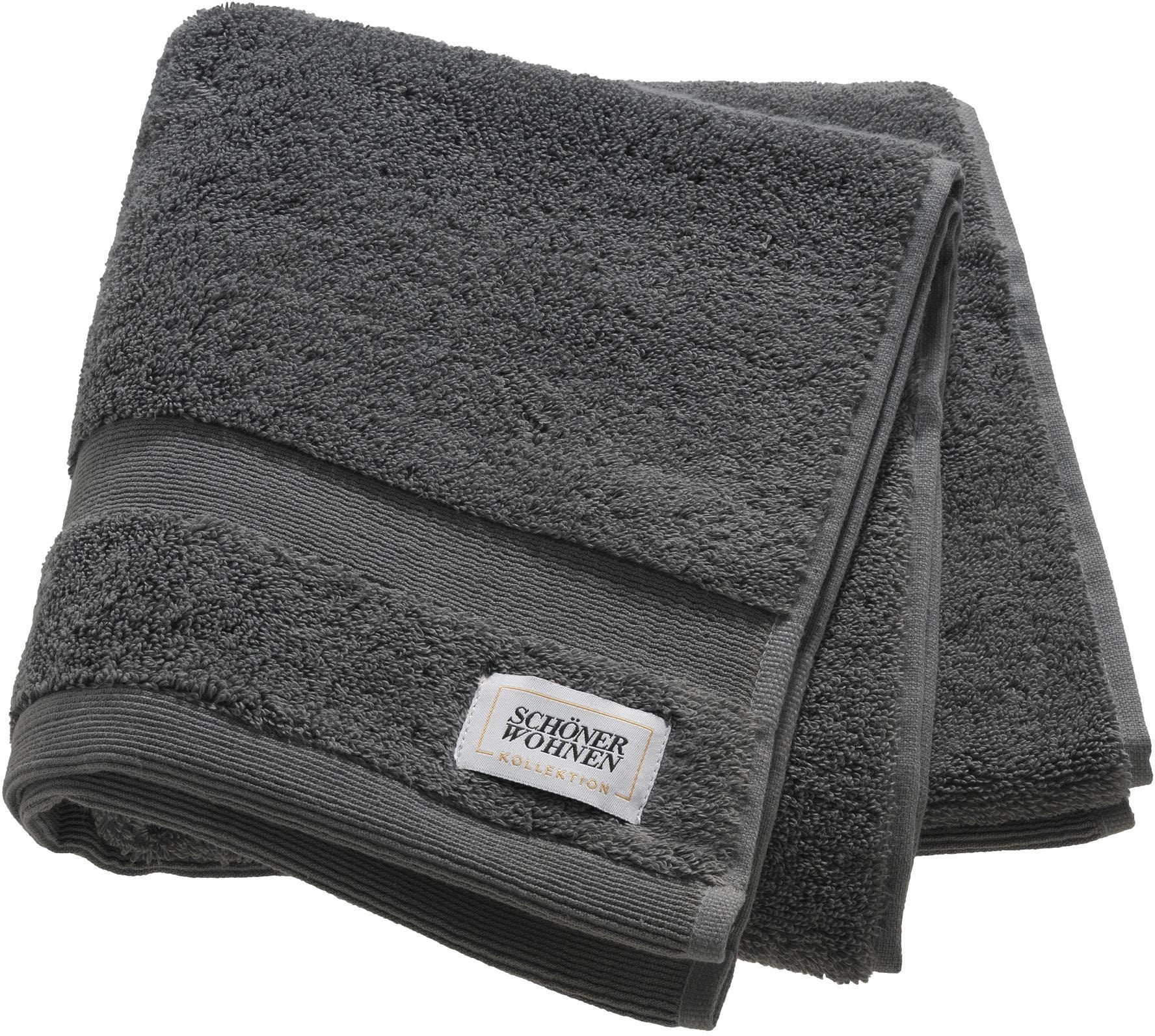 SCHÖNER WOHNEN-Kollektion Handtücher »Cuddly«, (2 St., 2er Set Handtücher 50 x 100 cm), schnell trocknende Airtouch-Qualität