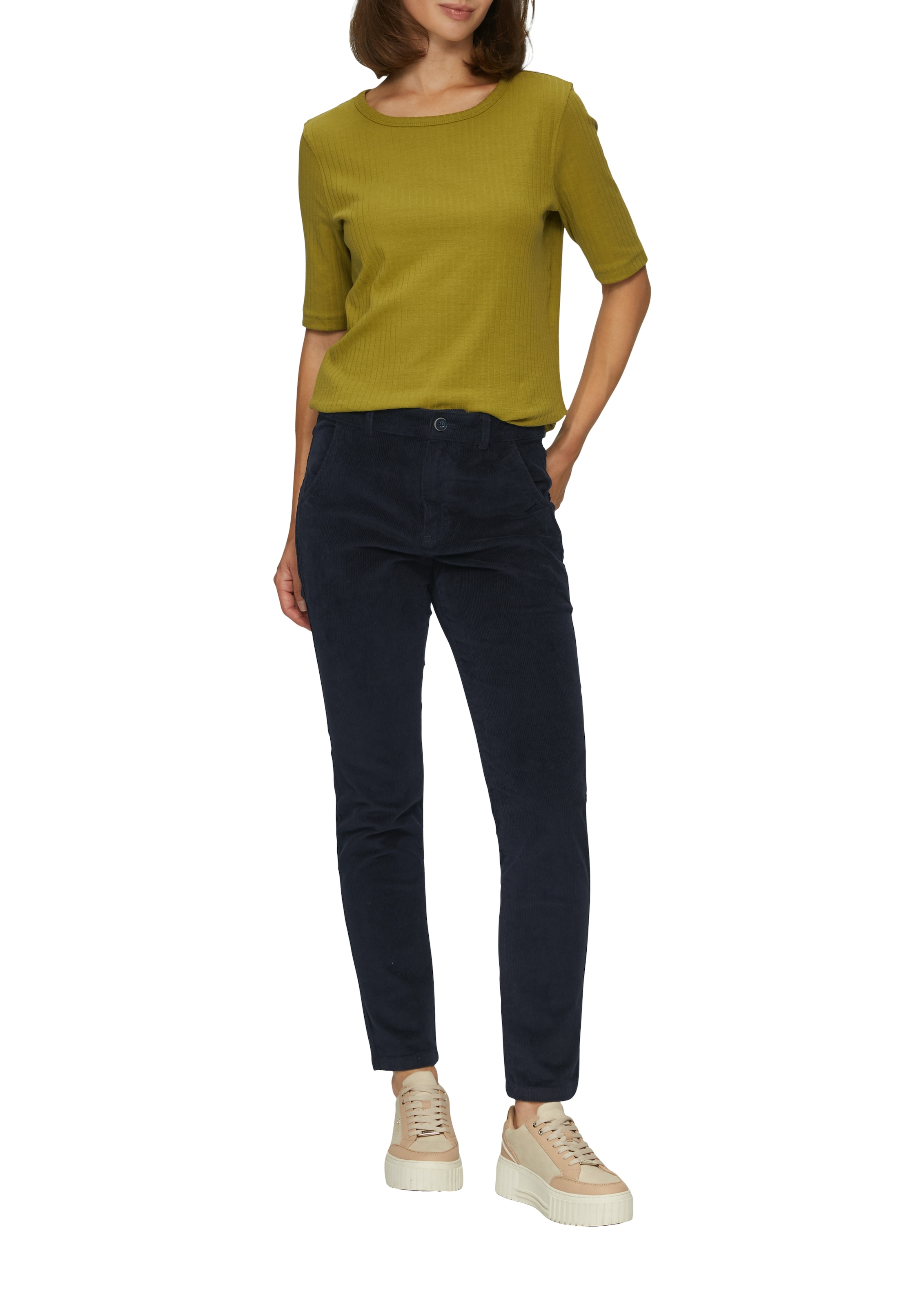 s.Oliver Cordhose, mit schmalem Bein