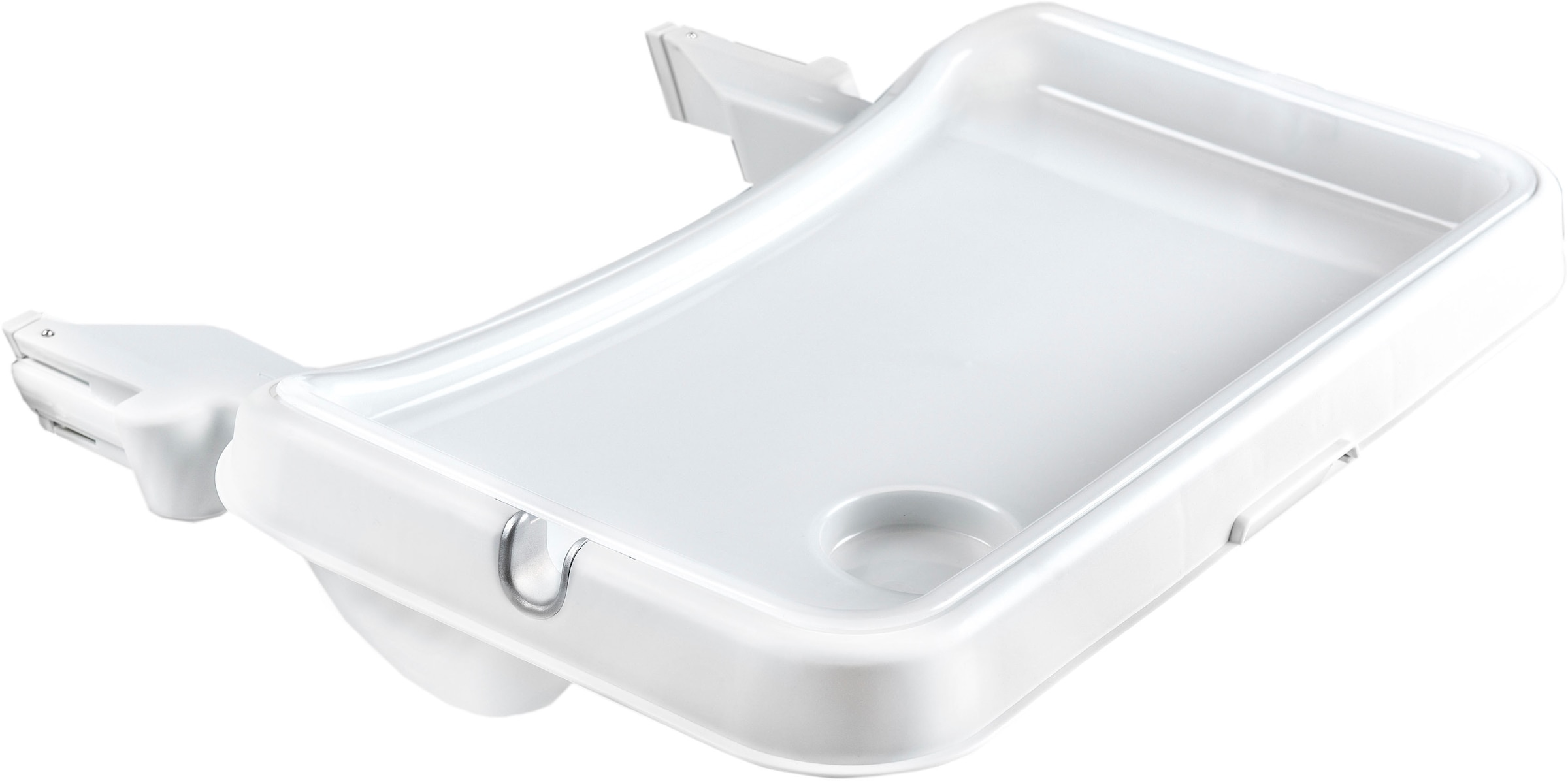 Hauck Hochstuhltablett »Alpha Tray Tischaufsatz, weiß«, für Hochstühle Alpha+ und Beta+