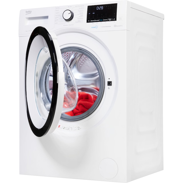 BEKO Waschmaschine »WMO91465STR1«, WMO91465STR1, 9 kg, 1400 U/min auf Raten  kaufen