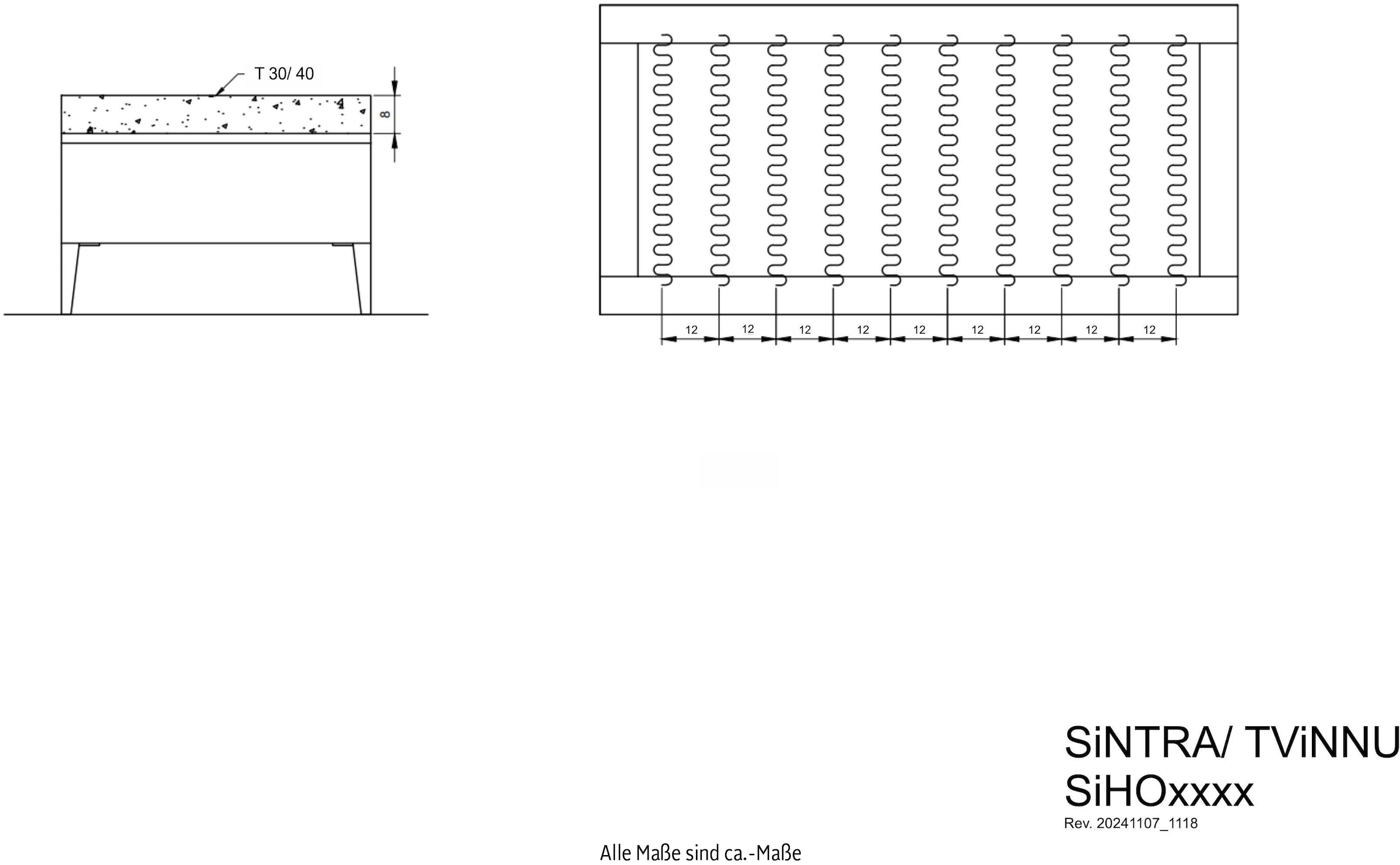 andas Sitzgruppe »TVINNU, Polsterecke L-Form, Schlaffunktion, mit Hocker«, (Set, 2 tlg.), stellbar zum Schlafsofa (Krokodilverbinder)