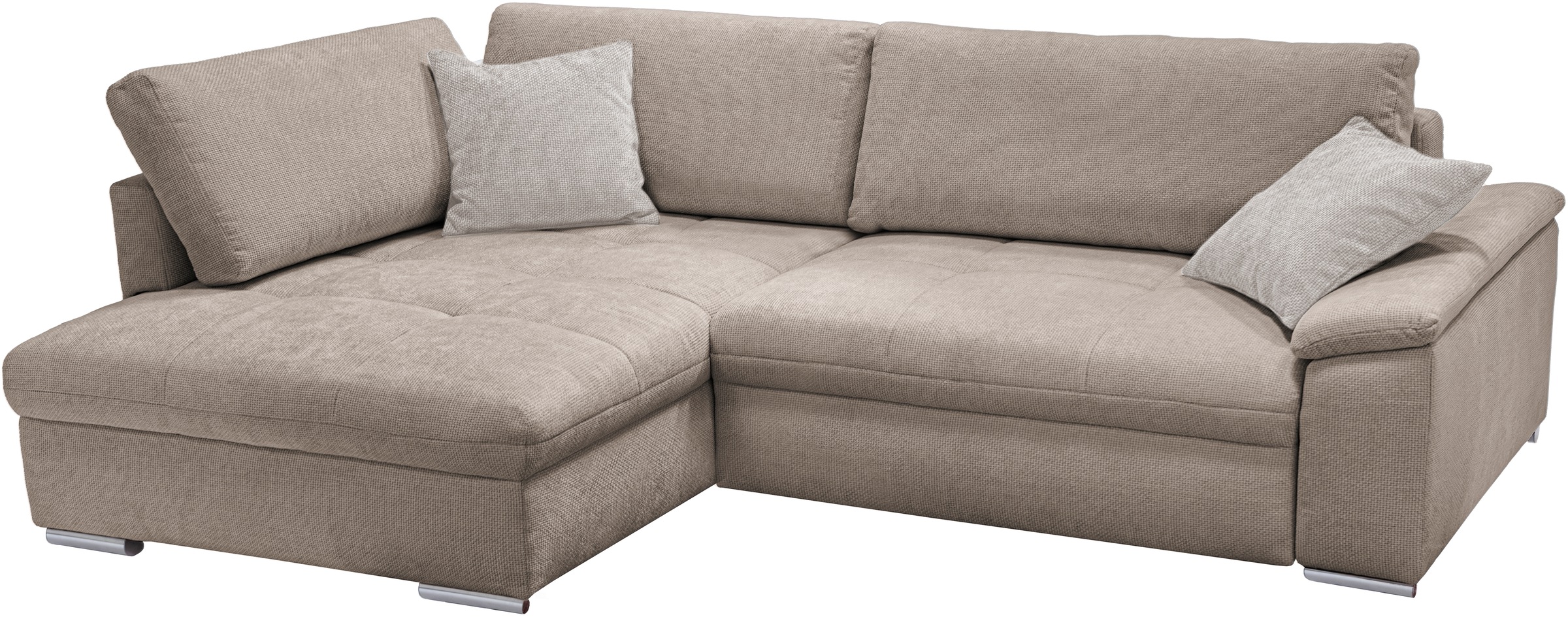 exxpo - sofa fashion Ecksofa »Casa Grande inkl. Bettfunktion, Bettkasten, b günstig online kaufen