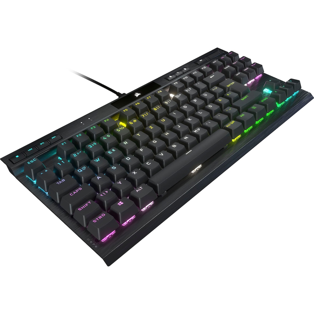 Corsair Gaming-Tastatur »K70 TKL RGB CS MX SPEED«, (Gaming-Modus)