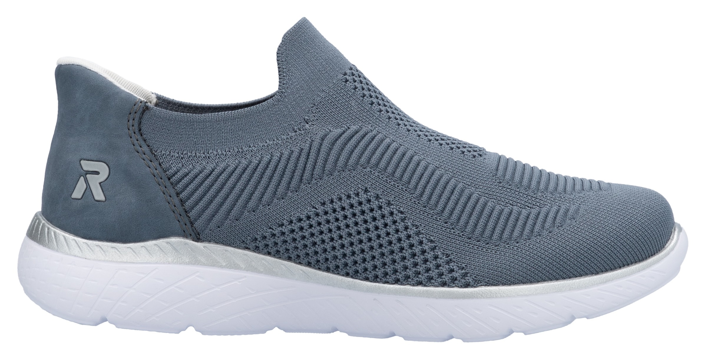 RIEKER Sport Slip-On Sneaker »Ready2GO«, Slipper, Halbschuh, Freizeitschuh mit MemoSoft-Innensohle