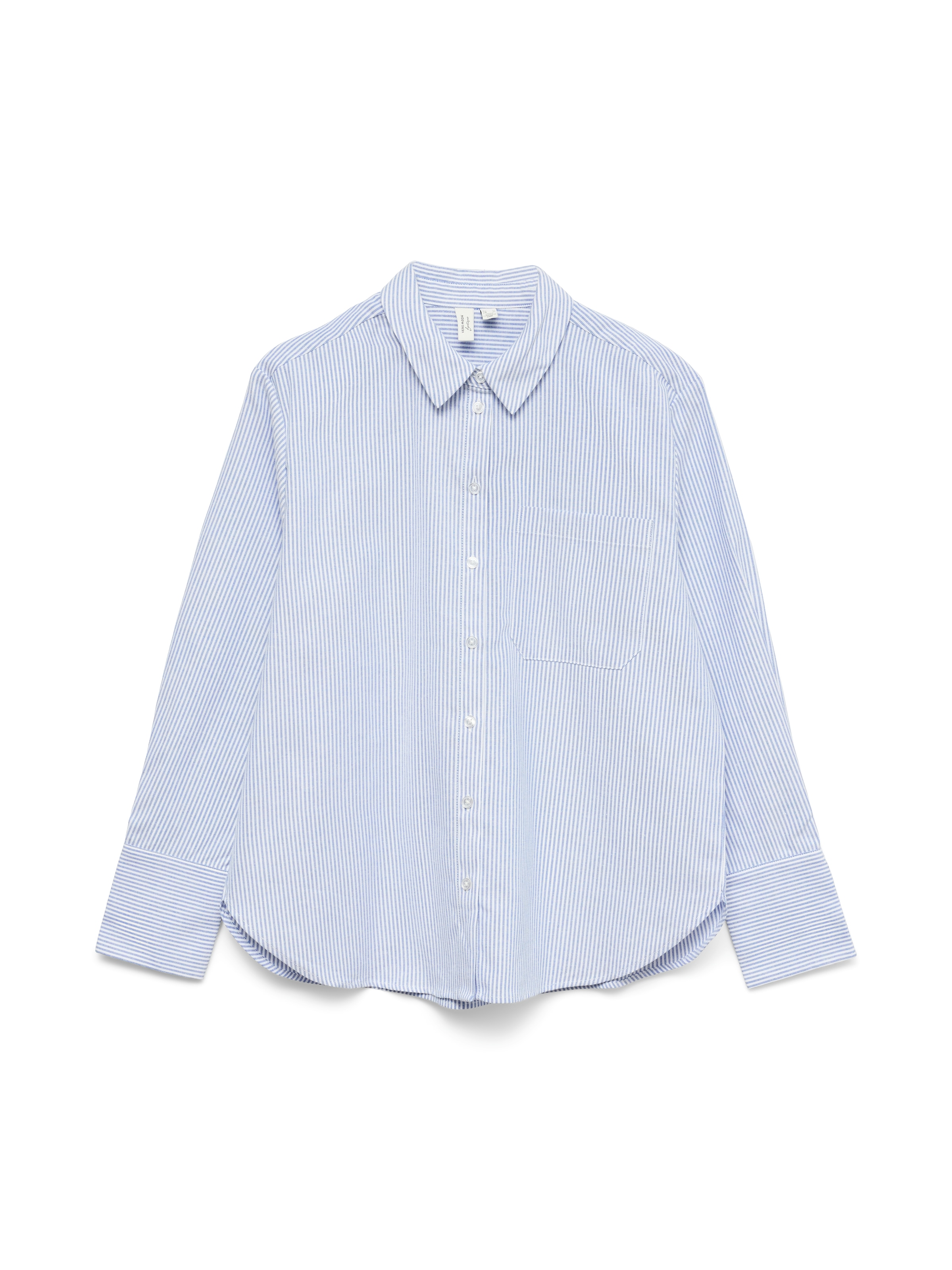 Vero Moda Hemdbluse »VMINGE L/S SHIRT WVN BTQ« mit Brutstasche