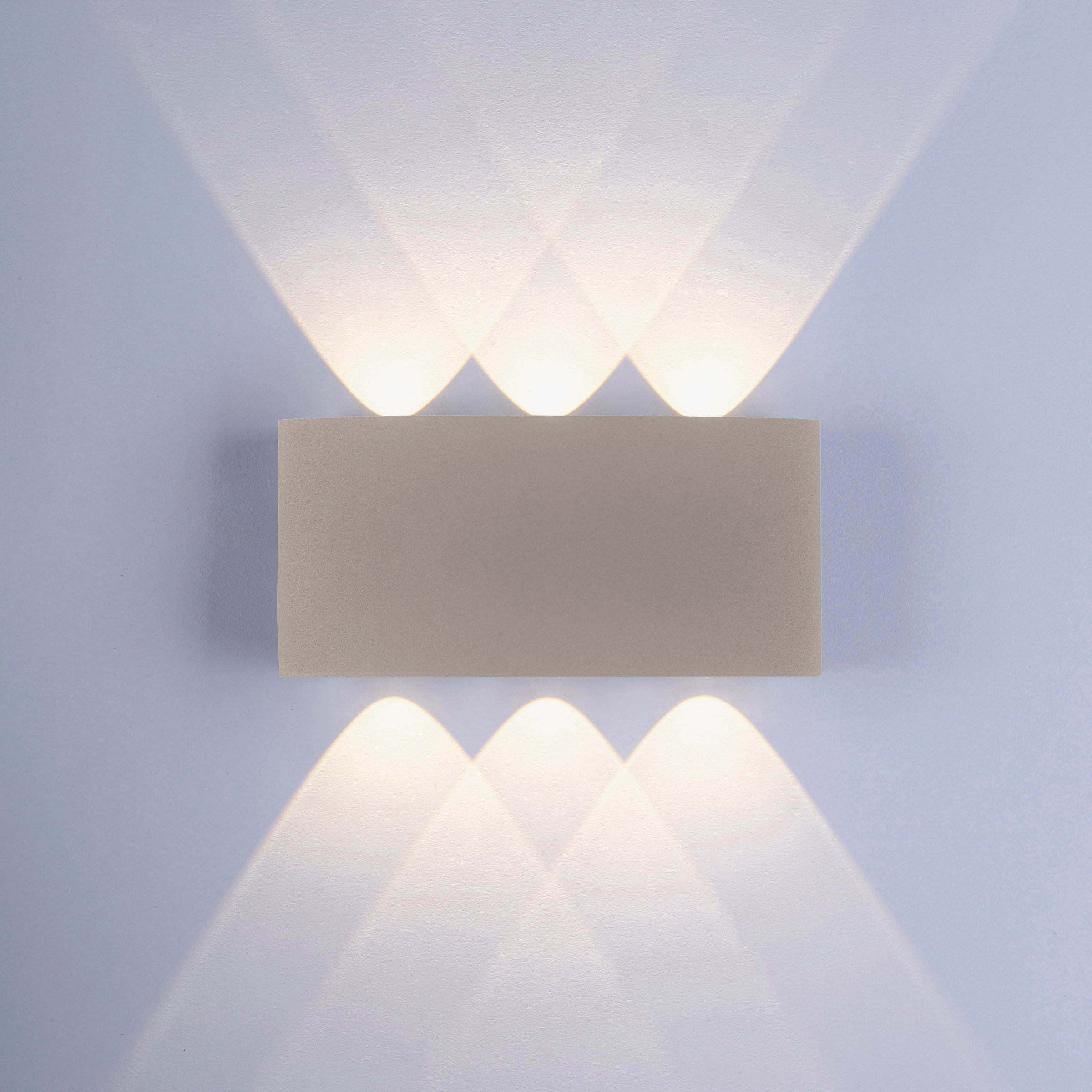 Paul Neuhaus LED Wandleuchte »CARLO« LED-Board 1 Stk. Warmweiß IP54, Für Innen und Außen, Lichtstrahl nach oben und unten,