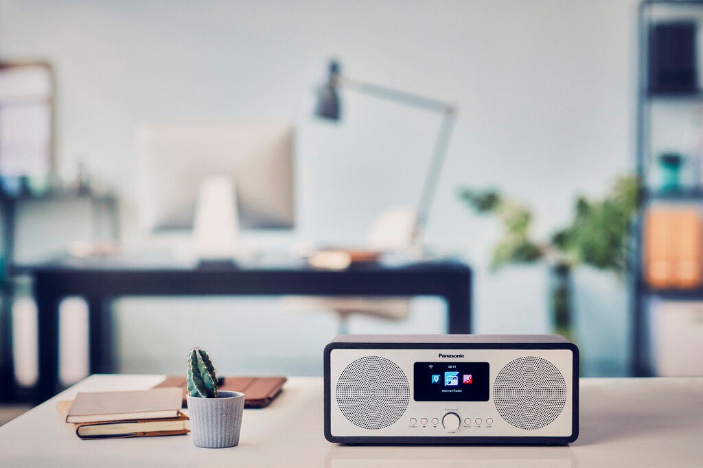 Panasonic Radio »RF-D40«, (Bluetooth-WLAN Digitalradio (DAB+)-Internetradio-UKW mit RDS 6 W)