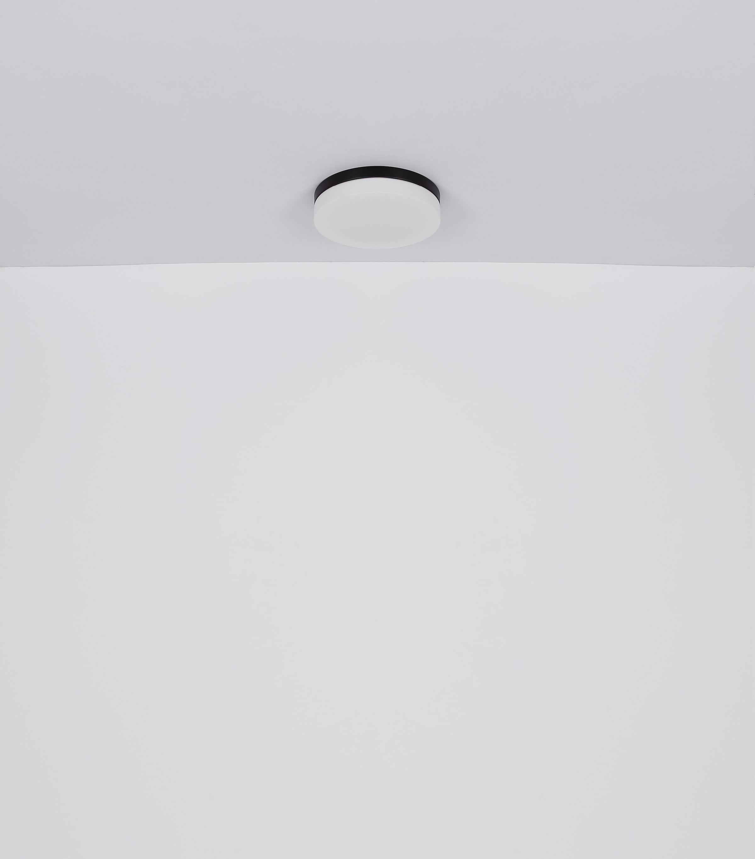 GLOBO LIGHTING Außen-Deckenleuchte »VRANOS«, Leuchtmittel E27 | ohne Leuchtmittel, Außen-Deckenlampe/Terrasse/Glas opal/IP44