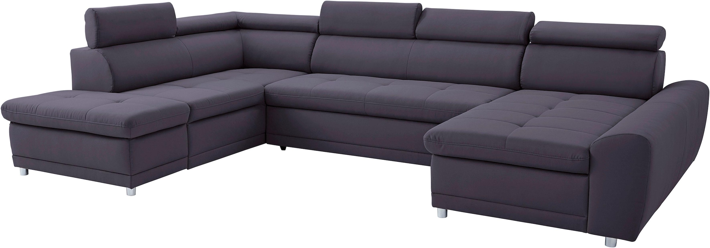 sit&more Wohnlandschaft »Riva U-Form«, wahlweise mit Bettfunktion