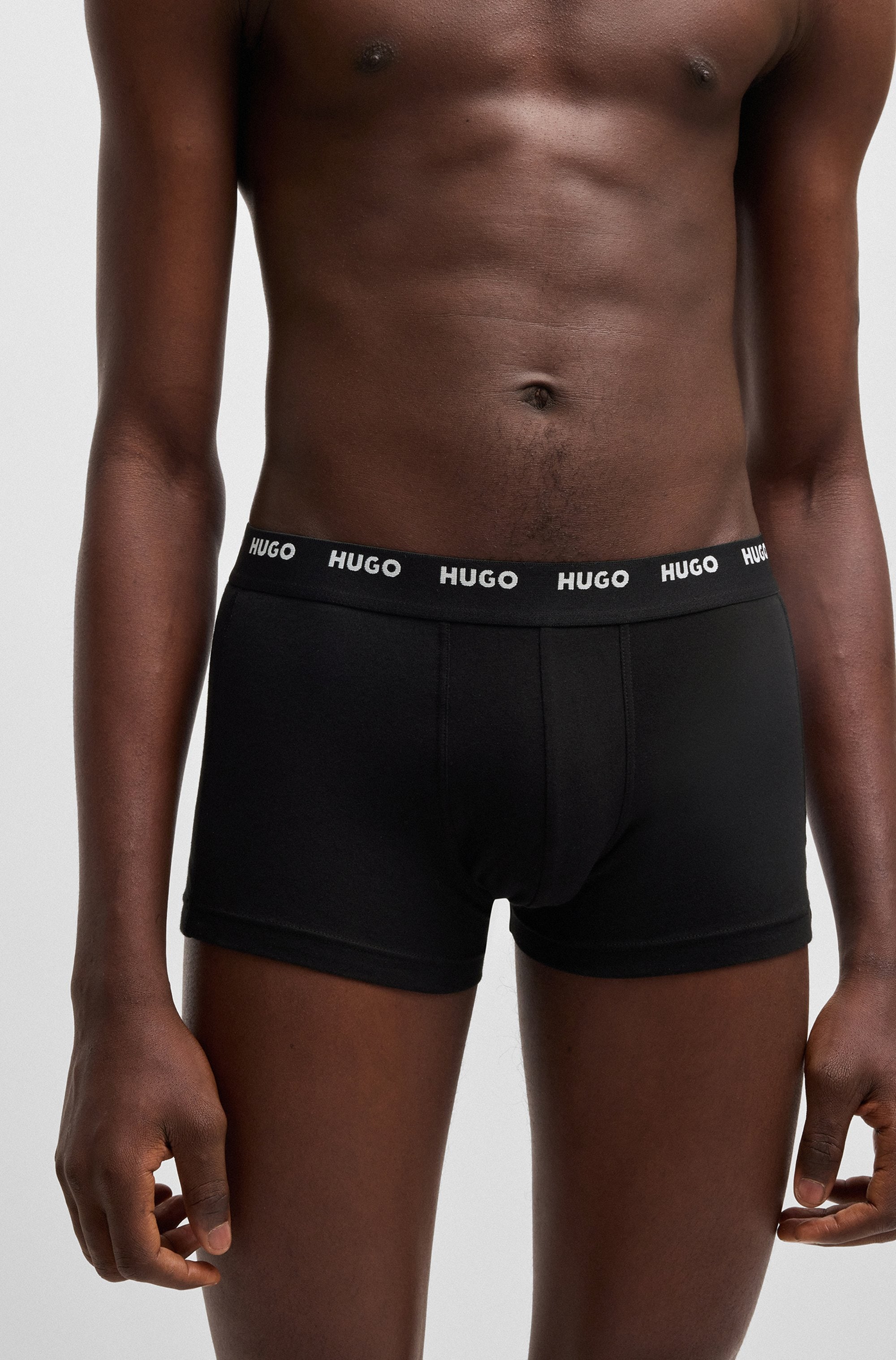 HUGO Underwear Trunk »TRUNK FIVE PACK« 5 Stk. mit HUGO Logoschriftzug am Bund