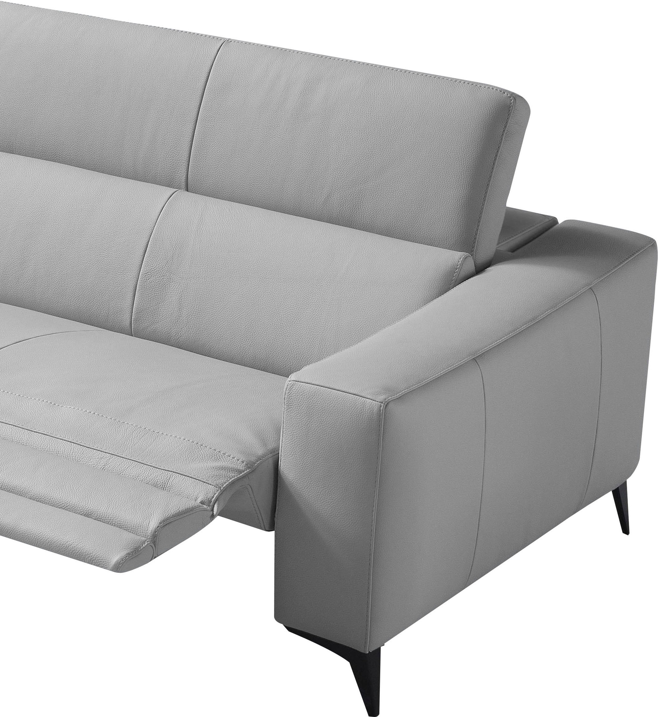 Egoitaliano Ecksofa »Edith, Designsofa mit hohem Sitzkomfort, L-Form«, inkl günstig online kaufen