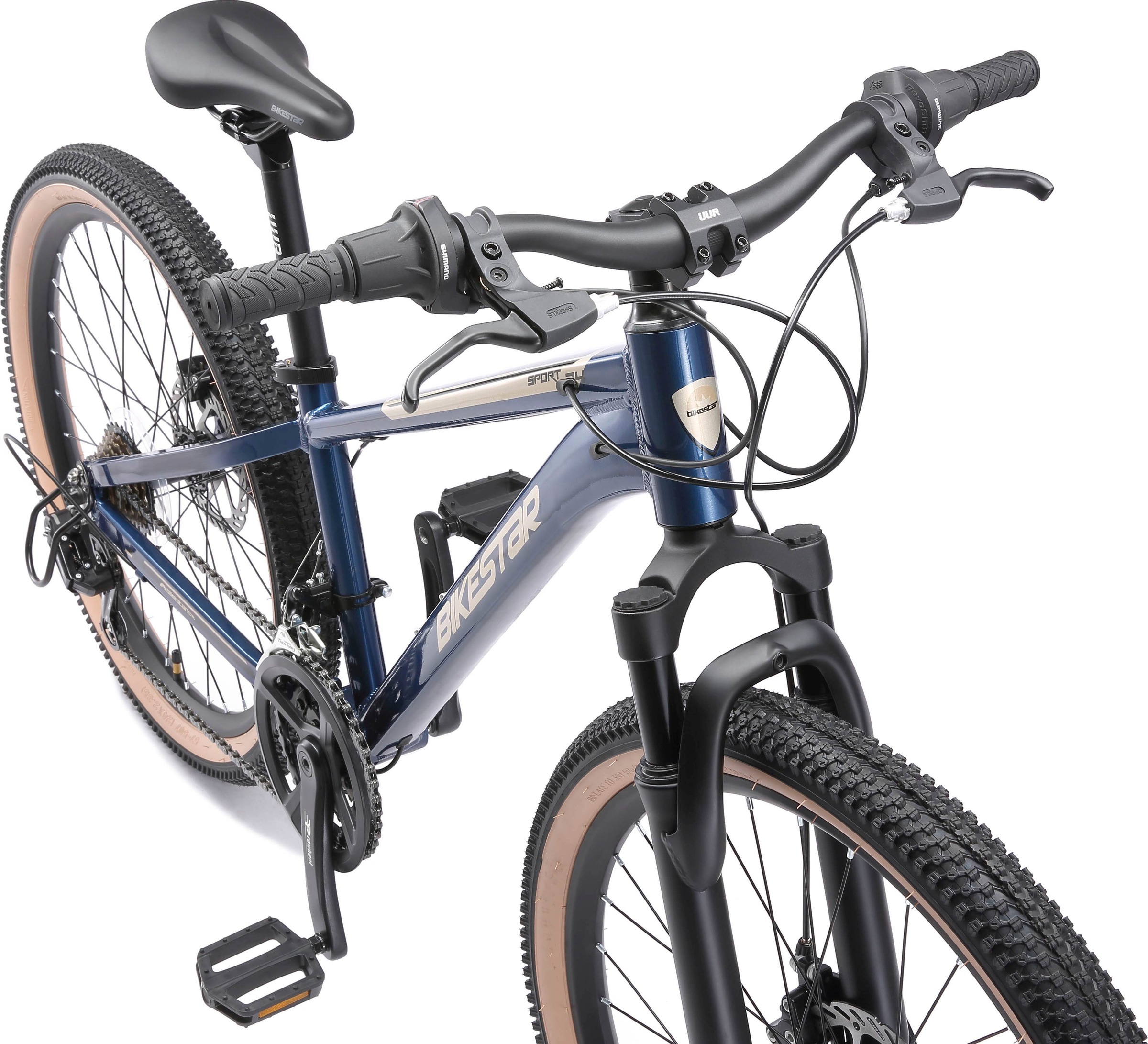 Bikestar Jugendfahrrad 21 Gang Shimano RD-TY21 Schaltwerk Kettenschaltung