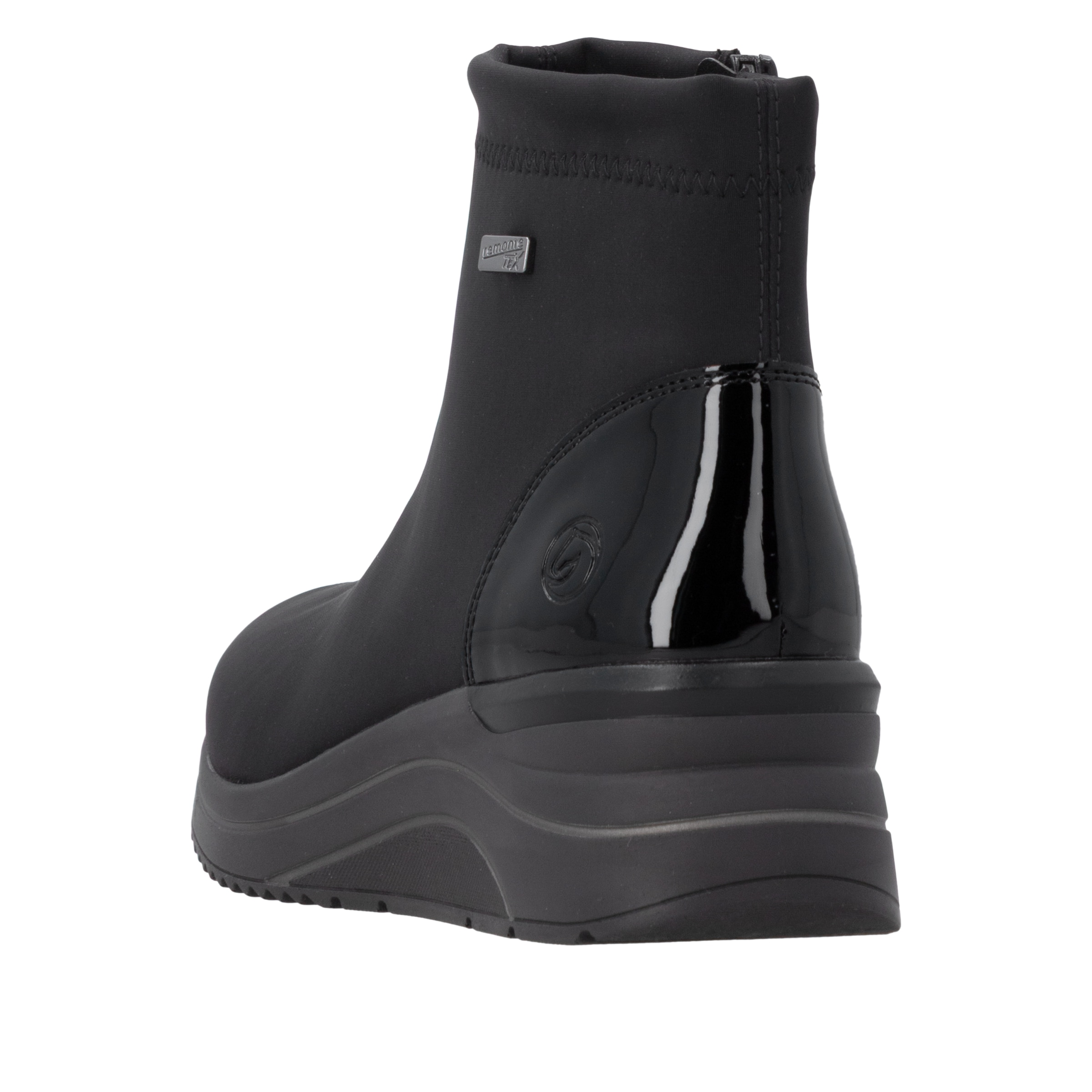 Remonte Keilstiefelette  Reißverschluss-Boots mit wasserabweisender TEX-Membrane