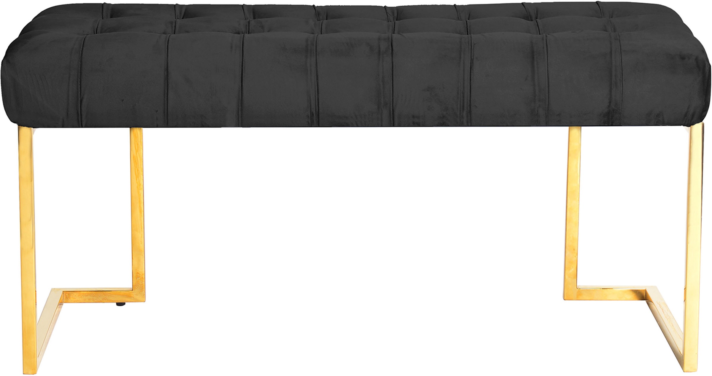 Kayoom Sitzbank »Rare 225, Edler Touch durch goldenes Gestell« 1 Stk. tlg. günstig online kaufen