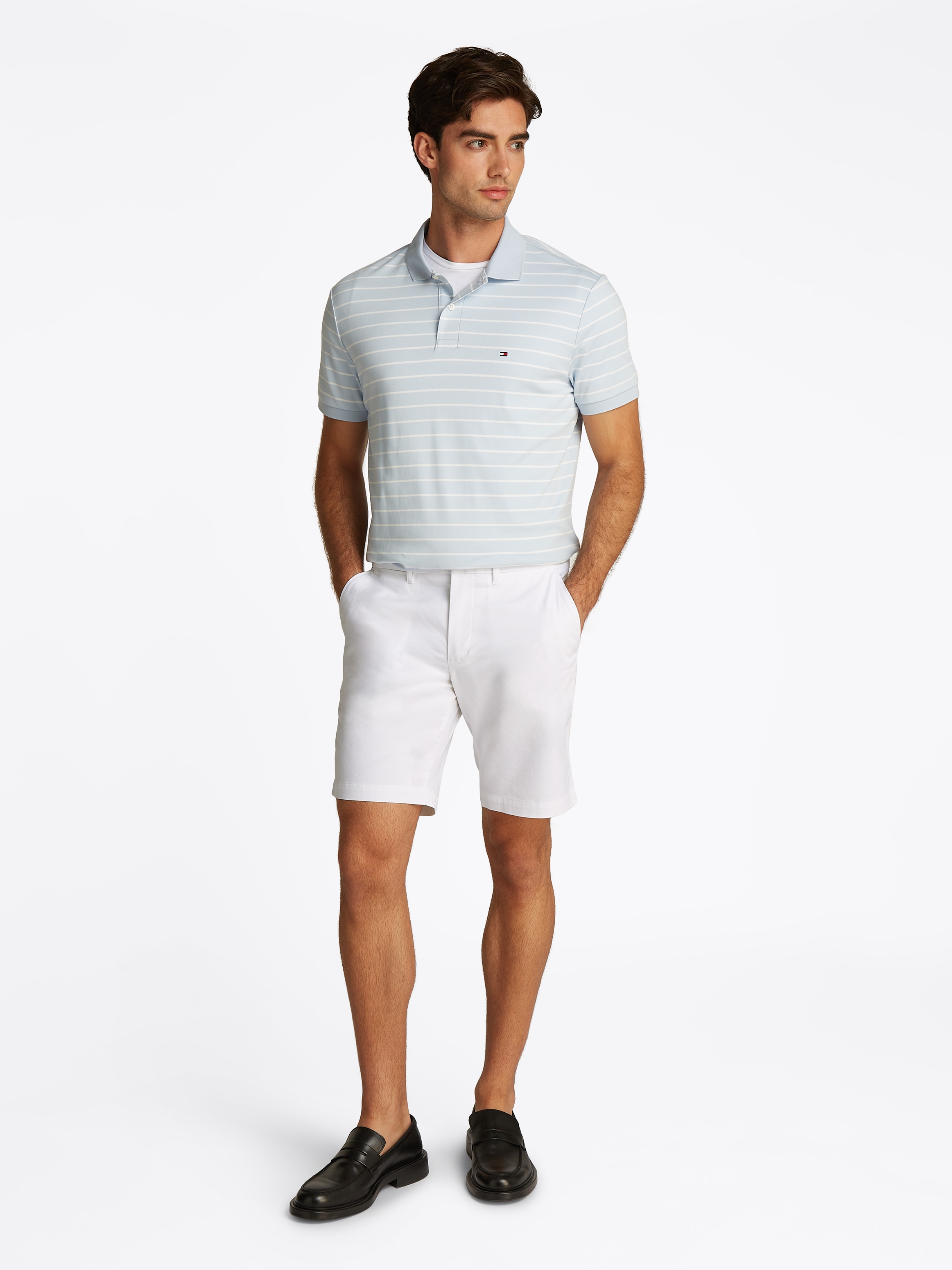 Tommy Hilfiger Chinoshorts »BROOKLYN SHORT 1985«, in klassischem Design