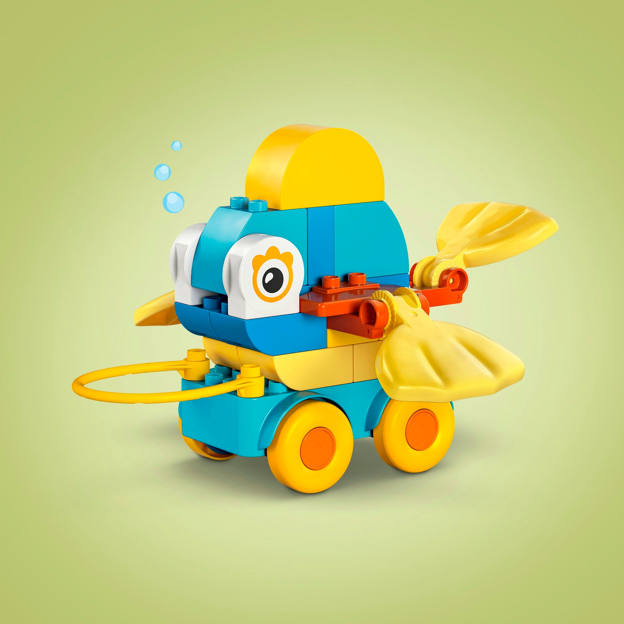 LEGO® Konstruktionsspielsteine »Tiere auf Rädern 3-in-1-Set (10448), LEGO DUPLO Town«, (58 St.), Made in Europe