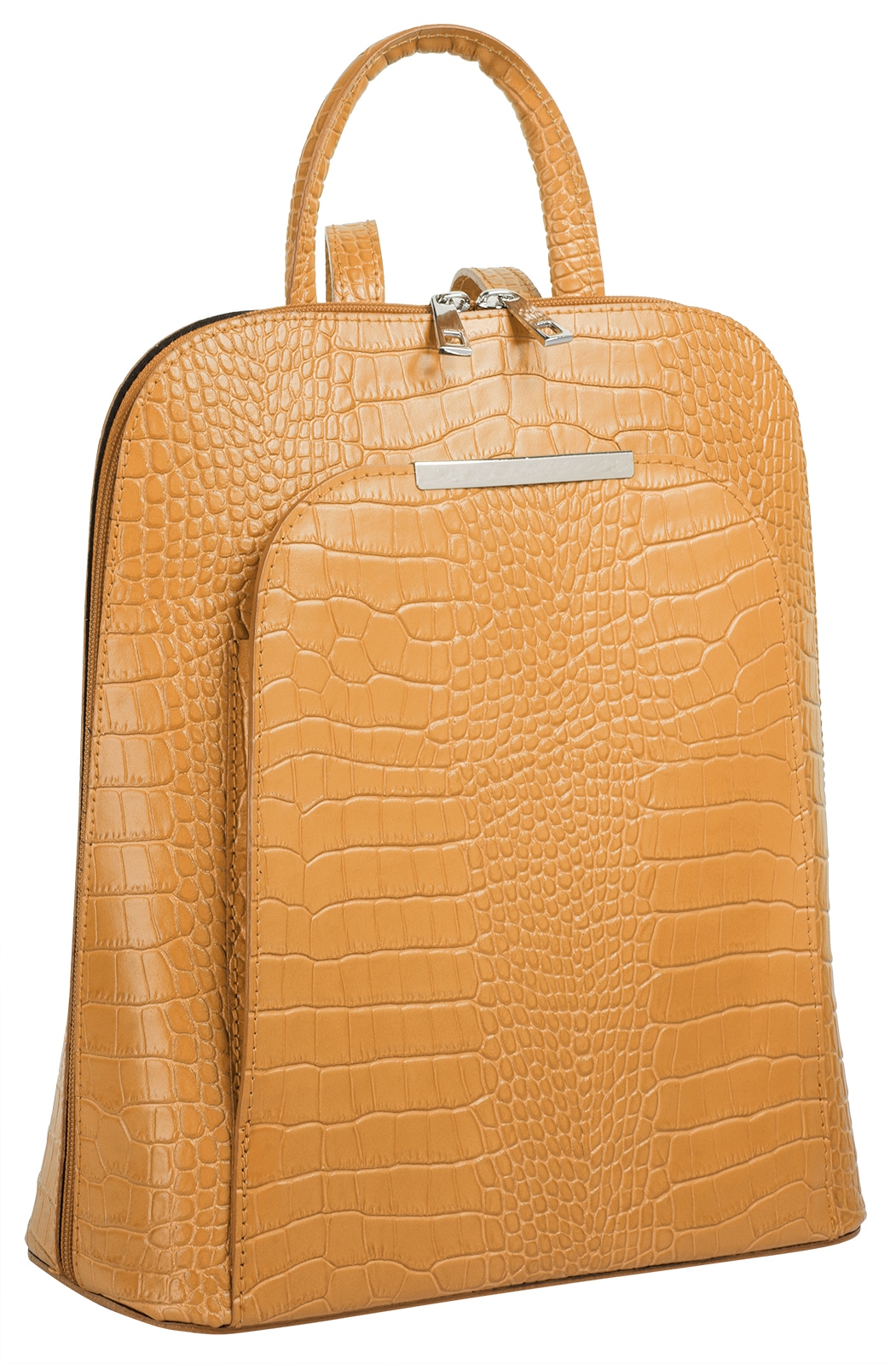 Cluty Cityrucksack, echt Leder, Made in Italy