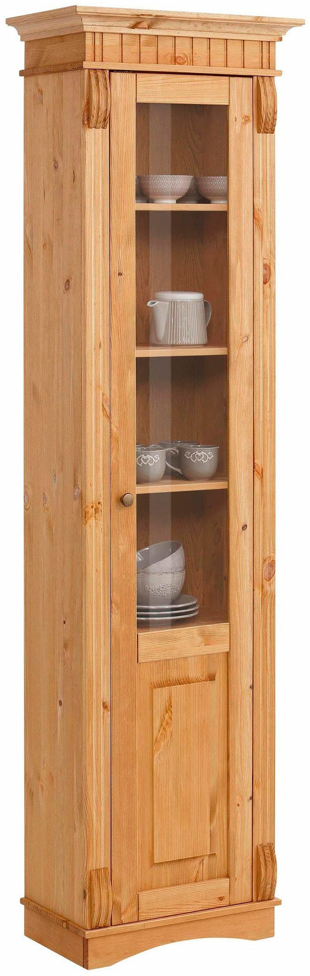 Home affaire Wohnwand »Teresa«, (Set, 3 St.), bestehend aus 1 Vitrine klein, 1 Vitrine groß, 1 Lowboard