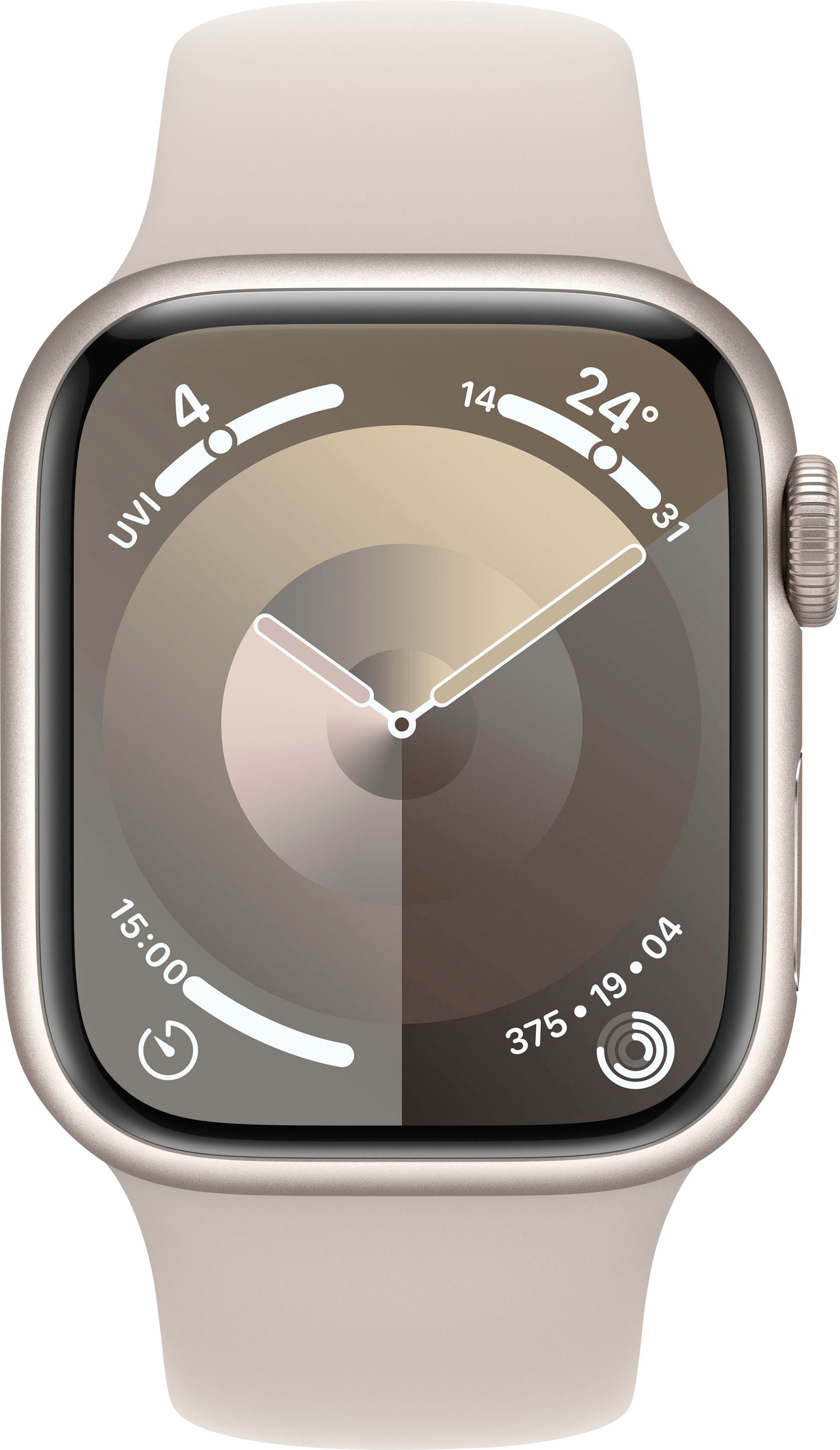 Apple Series im (Watch Cellular bestellen »Watch Smartwatch Aluminium«, OS 41mm Band) GPS 9 10 Online-Shop Sport +