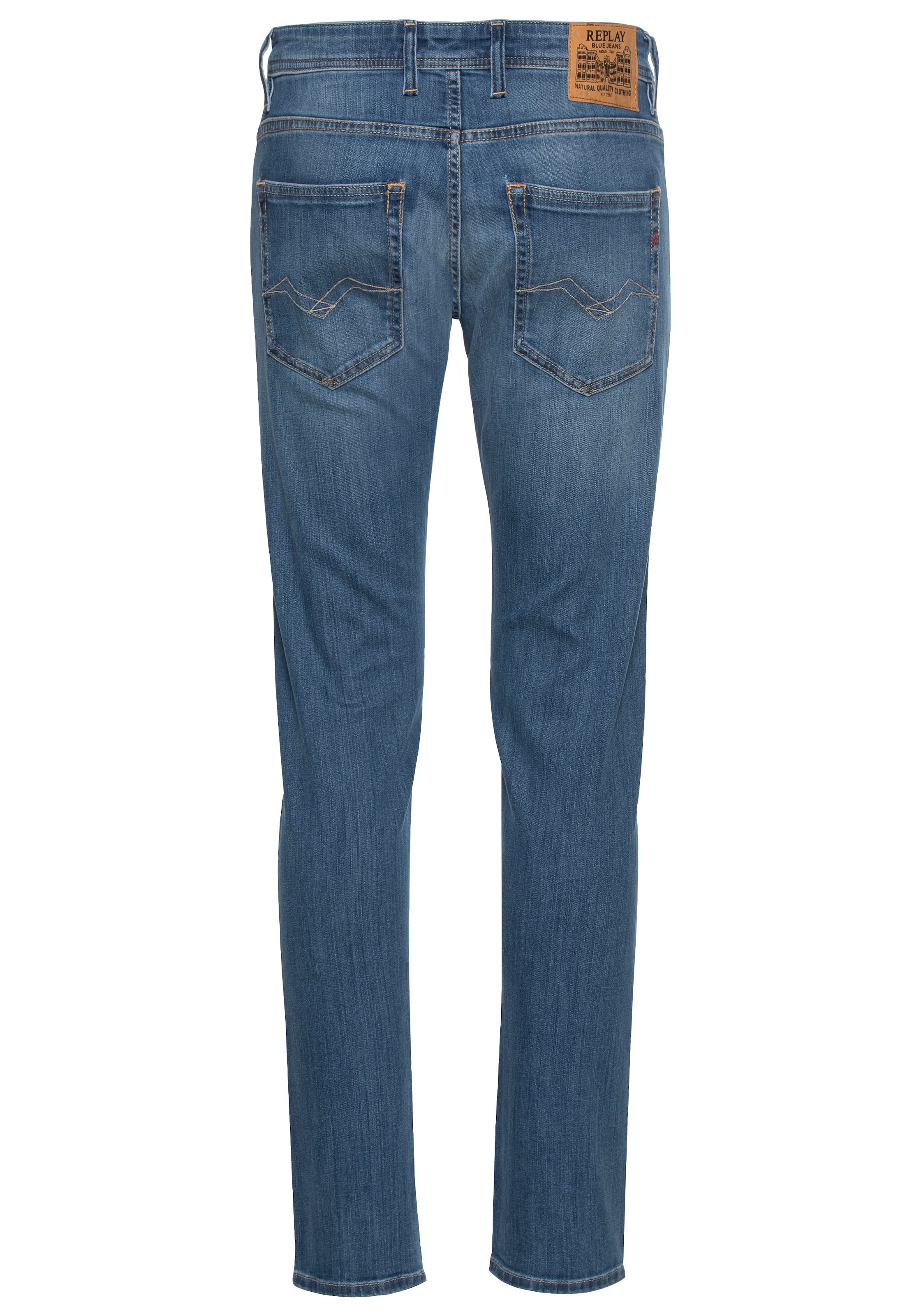 Replay Straight-Jeans »GROVER«, in vielen verschiedenen Waschungen, mit Stretch