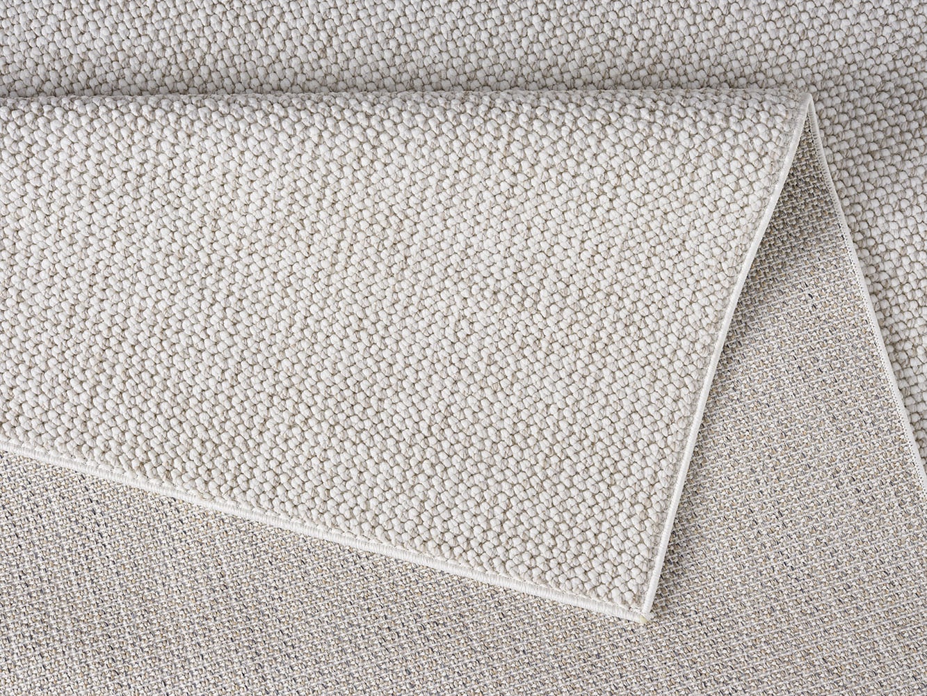 OTTO home Teppich »Lilri«, rechteckig, 10 mm Höhe, Wolloptik, Wohnzimmer, Schlafzimmer, Esszimmer