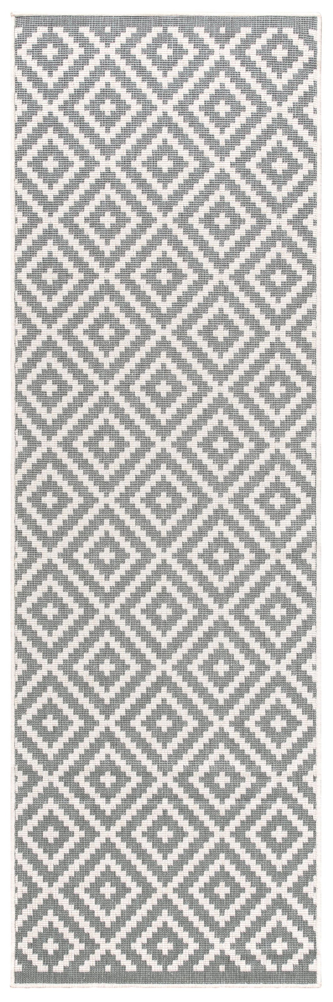 my home Läufer »Ronda Wendeteppich«, rechteckig, 5 mm Höhe, Sisal-Optik, Flachgewebe, In- und Outdoor, geometrisches Boho Design