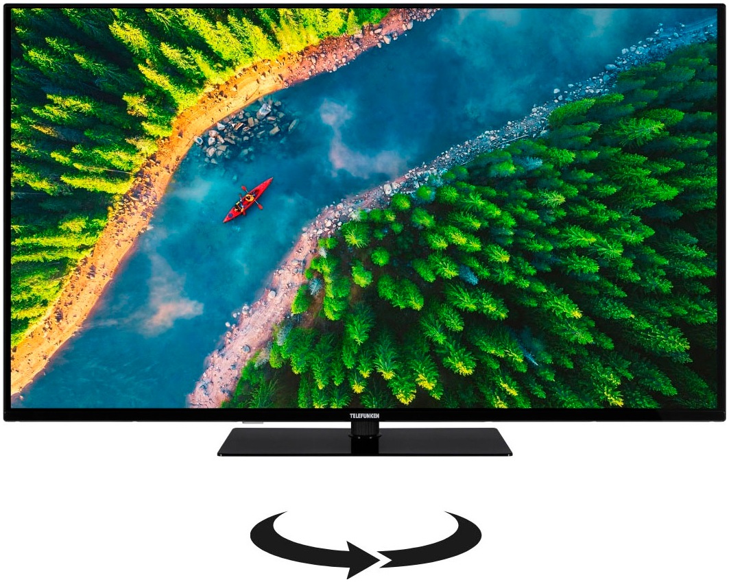 Telefunken QLED-Fernseher »D50Q850M8CWI«, 4K Ultra HD, Smart-TV