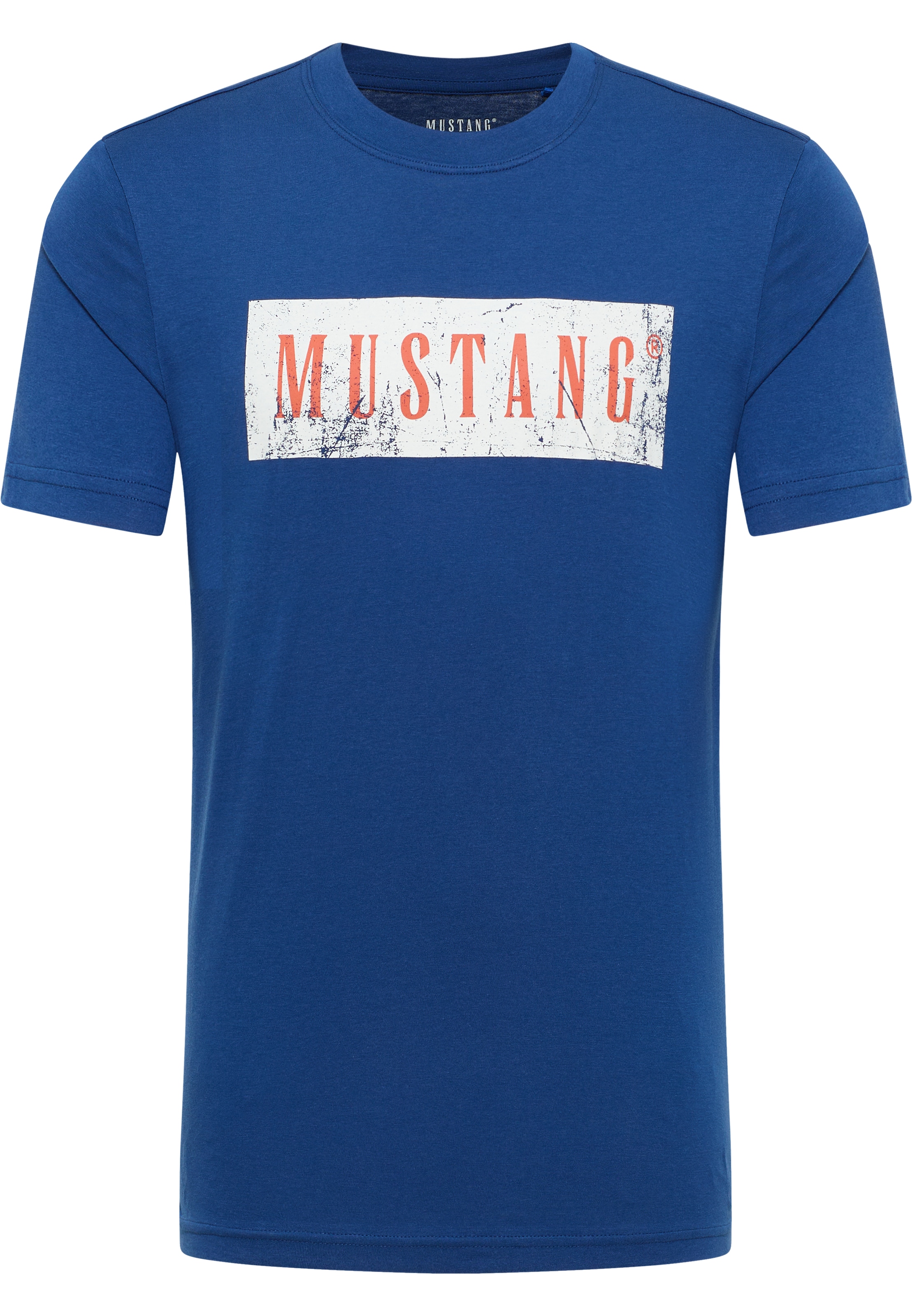 MUSTANG T-Shirt, mit Logo Schriftzug