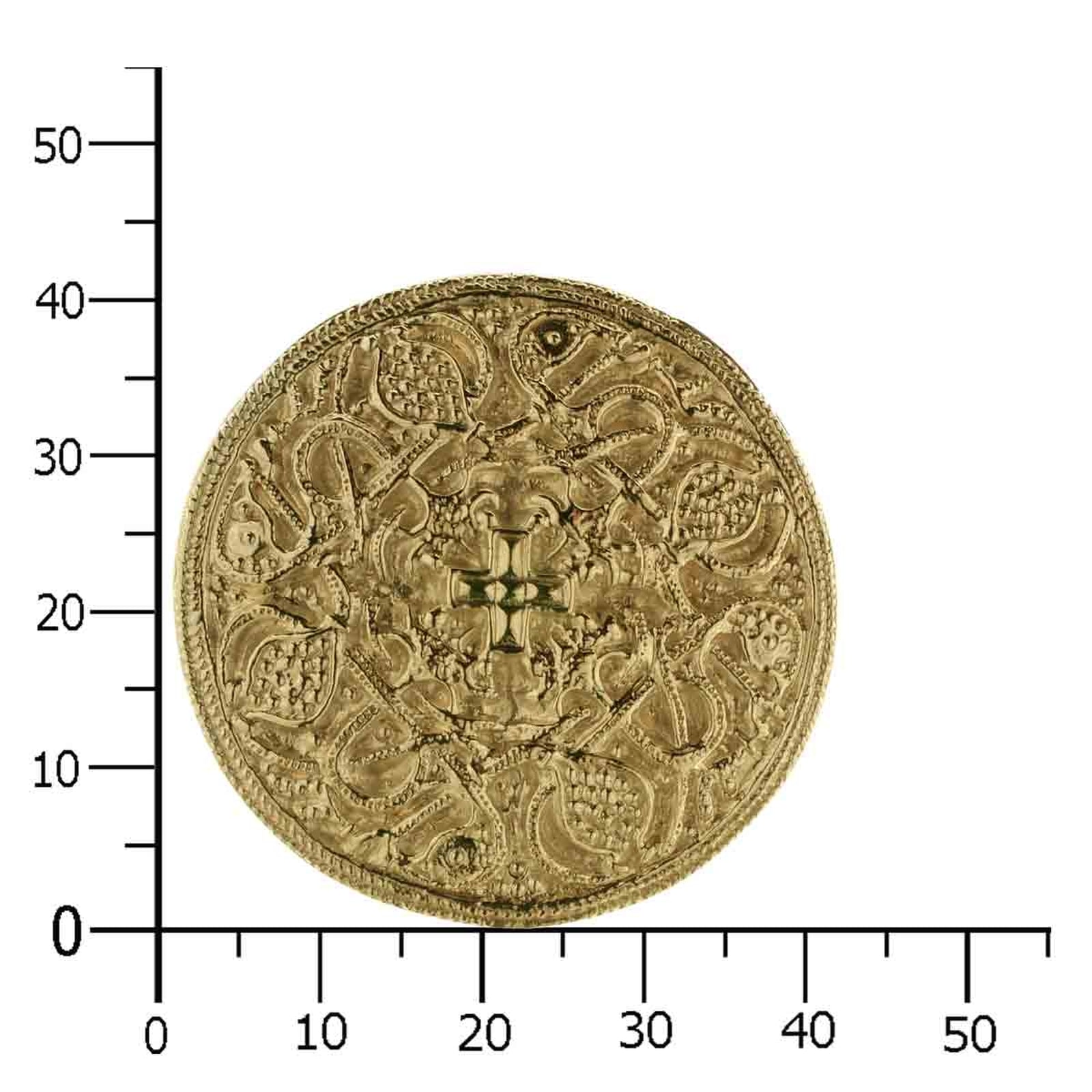 OSTSEE-SCHMUCK Brosche »Ostsee-Schmuck Brosche Hiddensee 42 mm rund«