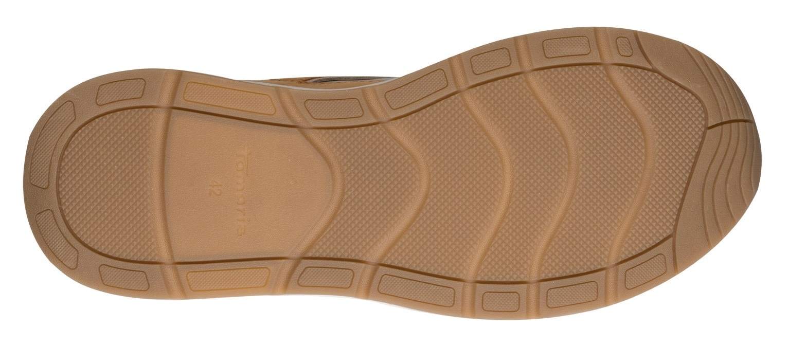 Tamaris Sneaker  Freizeitschuh, Schnürschuh mit modischen Kontrastbesätzen, für Herren
