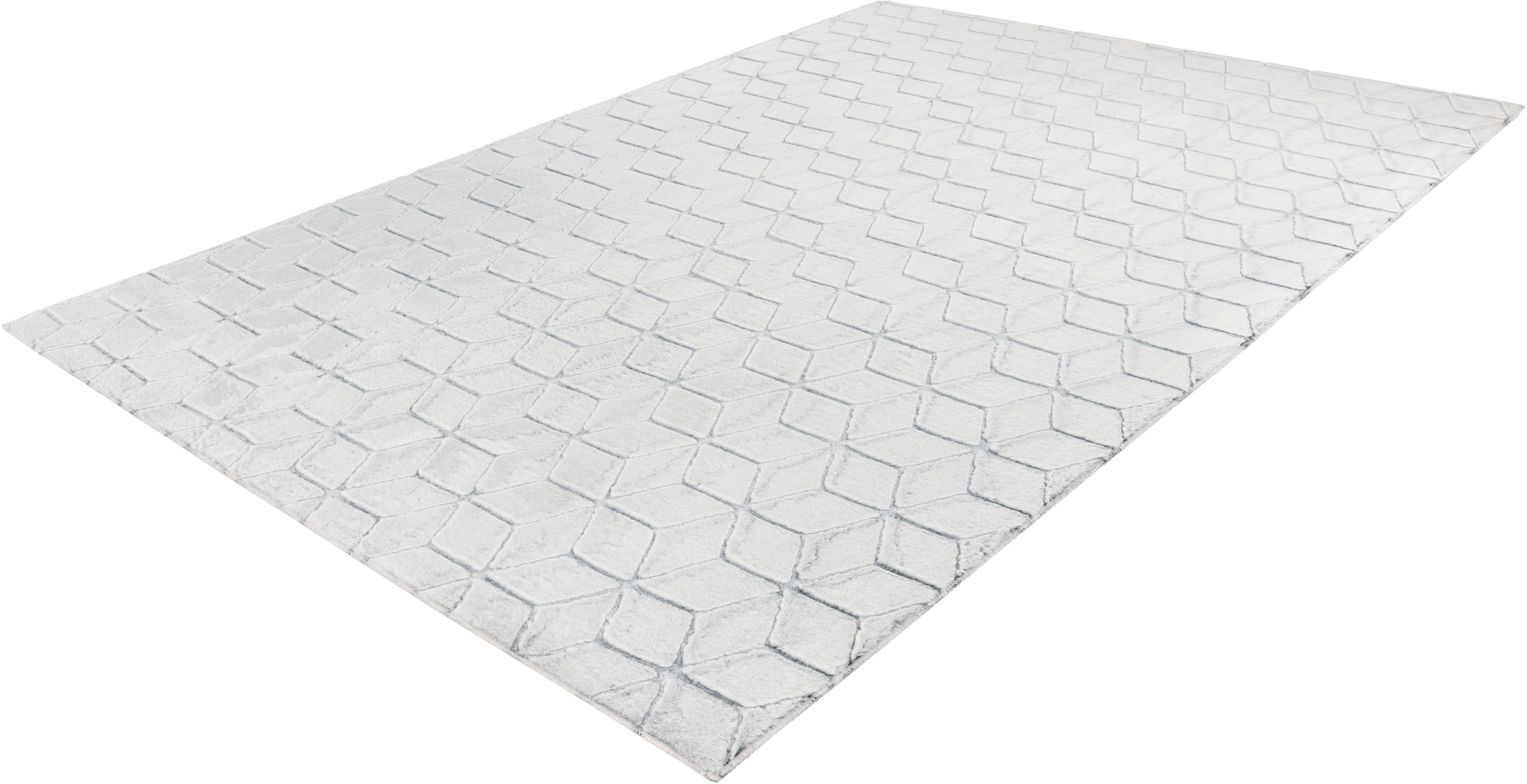 me gusta Teppich »Vivica 100«, rechteckig, 20 mm Höhe, besonders weich durch Microfaser, Wohnzimmer