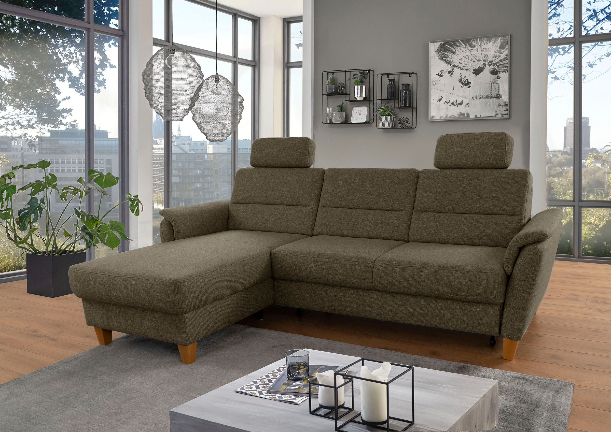 Home affaire Ecksofa »Palmera L-Form, B: 244 cm - OTTO. Verlässliche Qualit günstig online kaufen