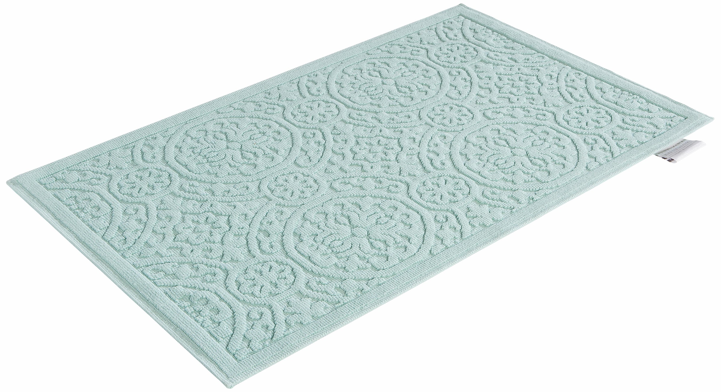 Guido Maria Kretschmer Home&Living Badematte »Garden Pastels«, rutschhemmend beschichtet, fußbodenheizungsgeeignet-schnell trocknend-strapazierfähig, Badteppich, Hoch-Tief-Effekte, auch als 2 tlg. Set erhältlich