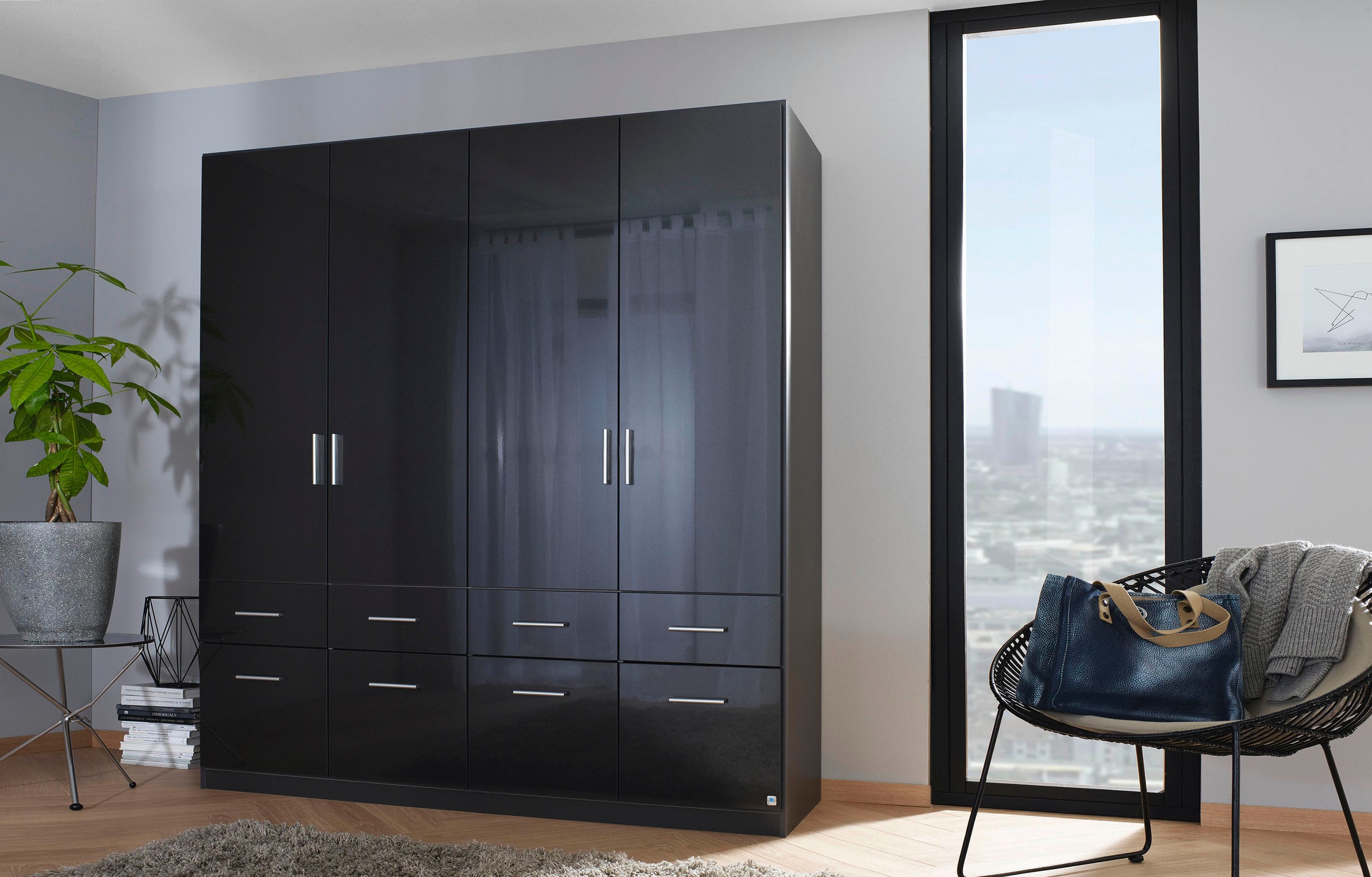 rauch "Kleiderschrank Schrank Garderobe Schlafzimmerschrank CELLE" in 4 Bre günstig online kaufen