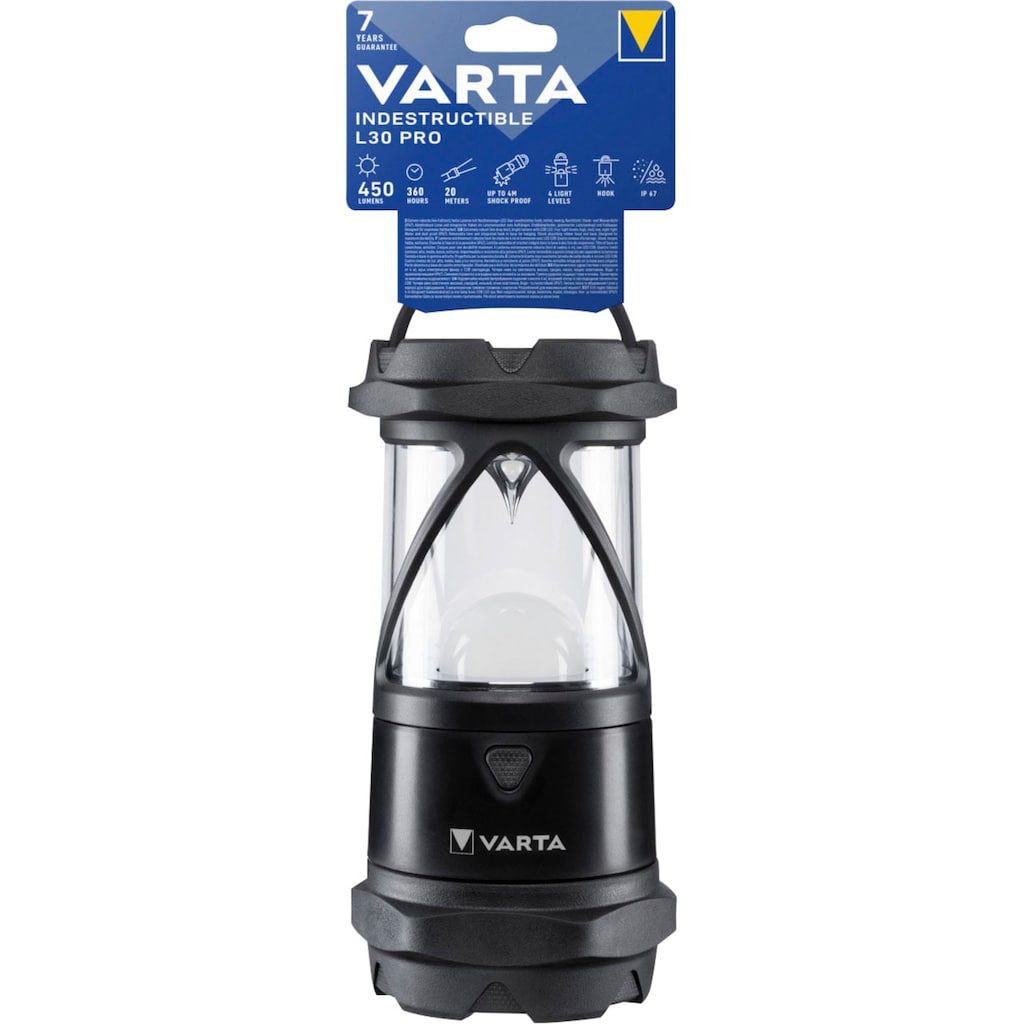 VARTA Laterne »Indestructible L30 Pro COB LED«