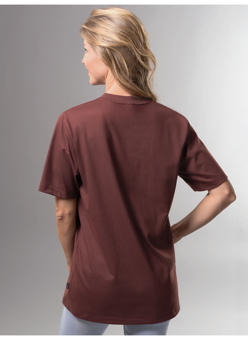Trigema T-Shirt »TRIGEMA V-Shirt bei online Baumwolle« DELUXE