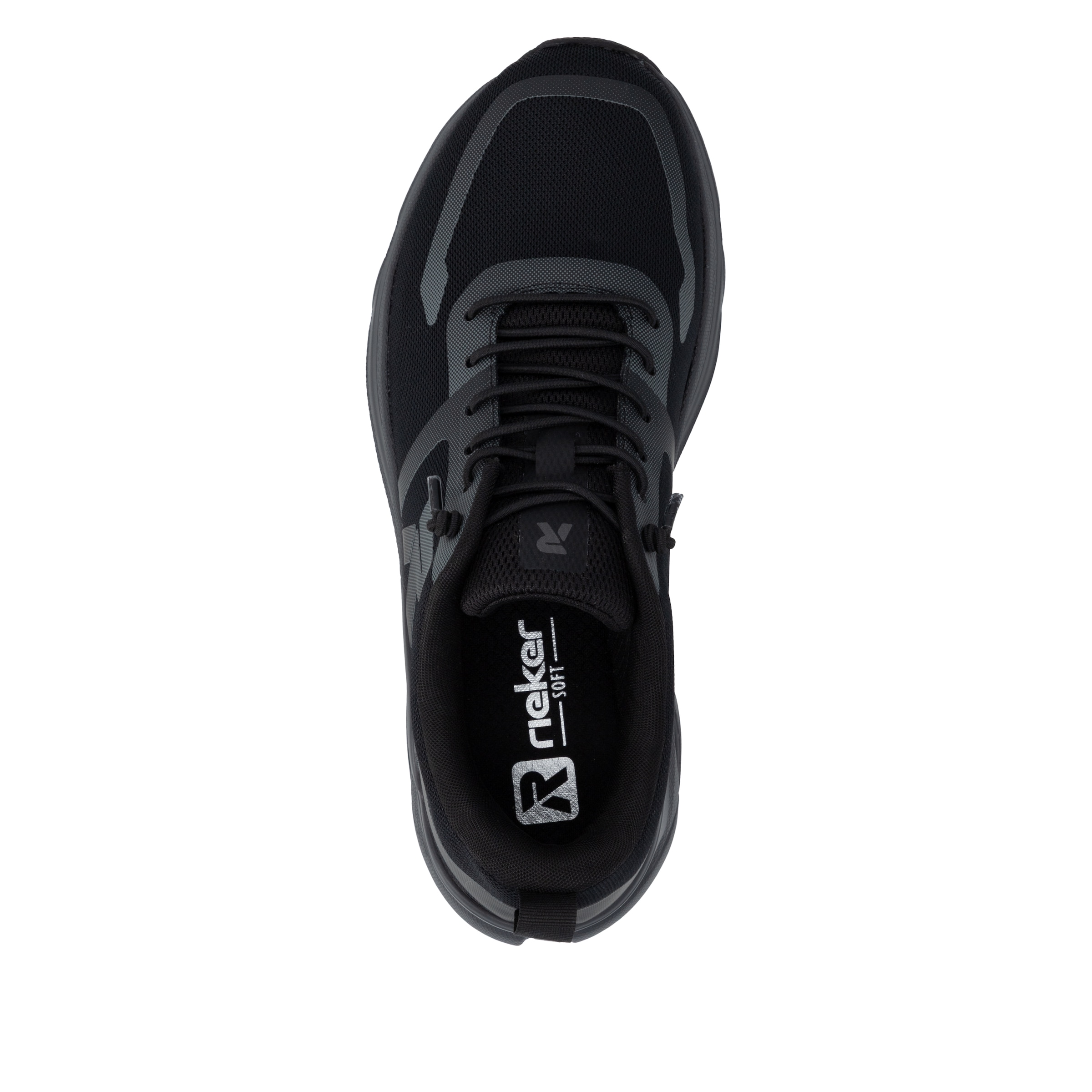 RIEKER Sport Slip-On Sneaker  Sportschuh, Freizeitsneaker, Halbschuh zum Schlupfen