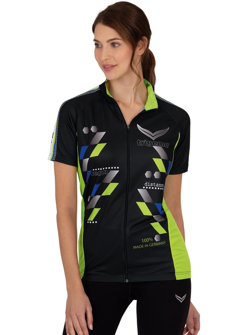 Trigema Trainingsjacke »TRIGEMA Fahrradjacke aus atmungsaktivem Material«, (1 St.)