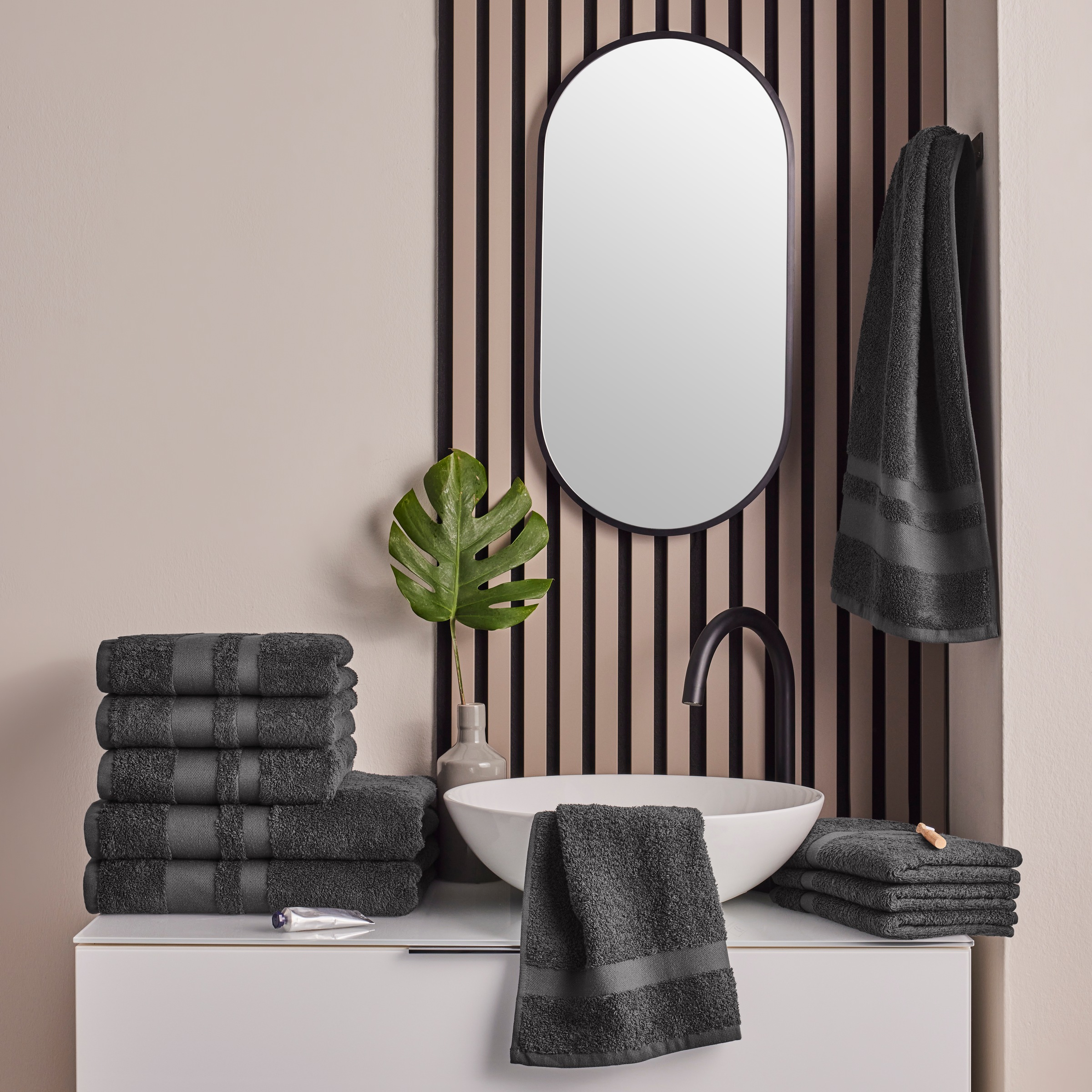 my home Handtuch Set »Vanessa Premium 550 g/m², Duschtücher, Handtücher & G günstig online kaufen