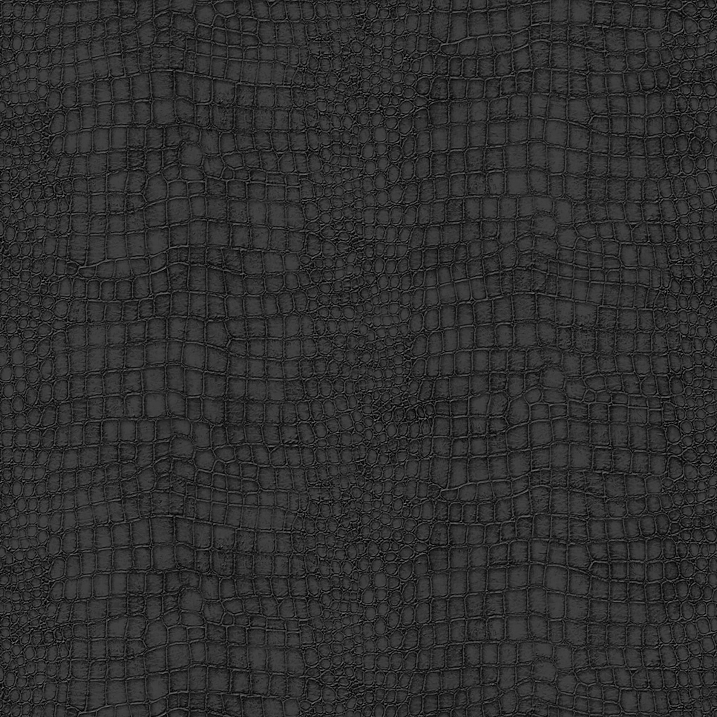 Superfresco Easy Vliestapete »Krokodil«, animal print, Schwarz - 10m x 52cm