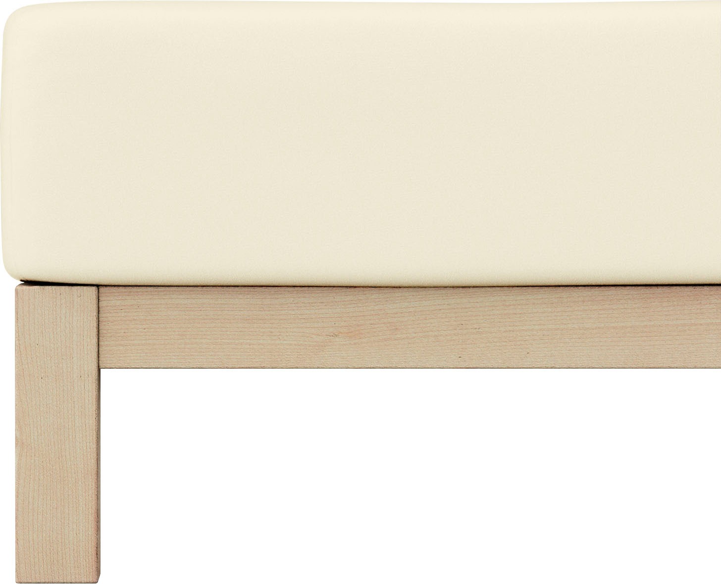 Schlafgut Spannbettlaken »PURE Bio-Baumwolle mit Elasthan, dehnbar blickdicht, straff, Bettlaken«, PREMIUM Laken für Matratzen bis 30cm Höhe, in 90x200, 140x200, 180x200