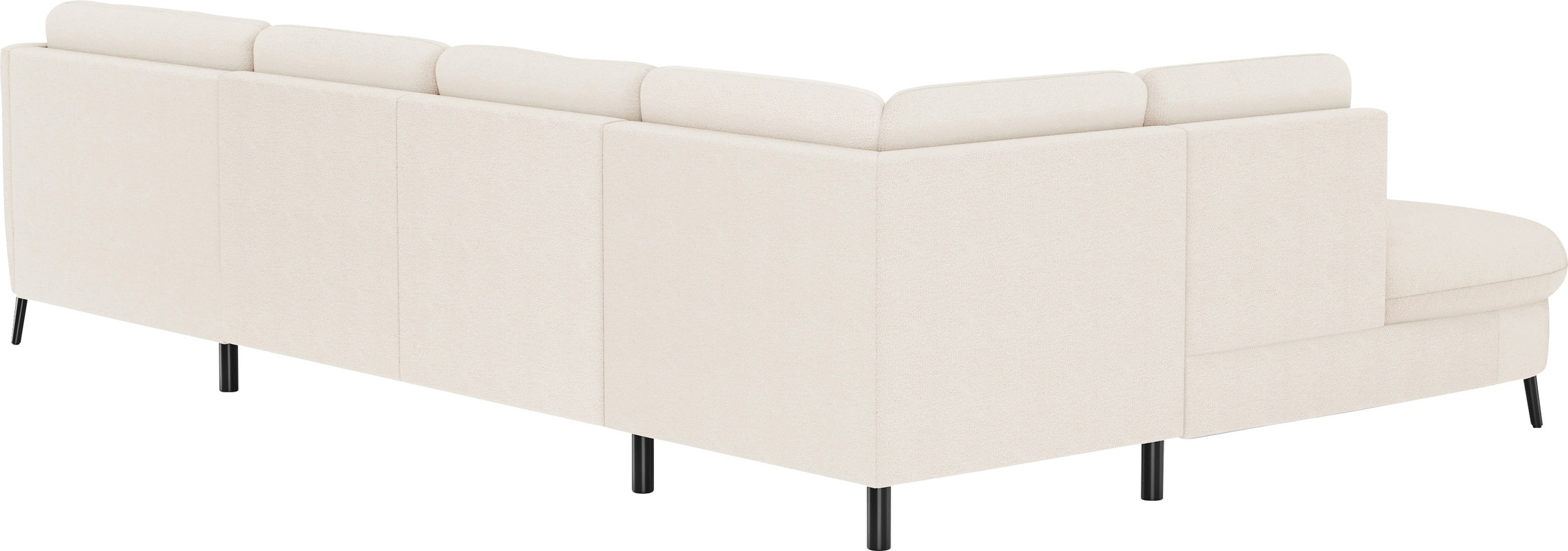 sit&more Wohnlandschaft »Soul U-Form«, wahlweise mit Bettfunktion und Bettkasten oder Schubkasten