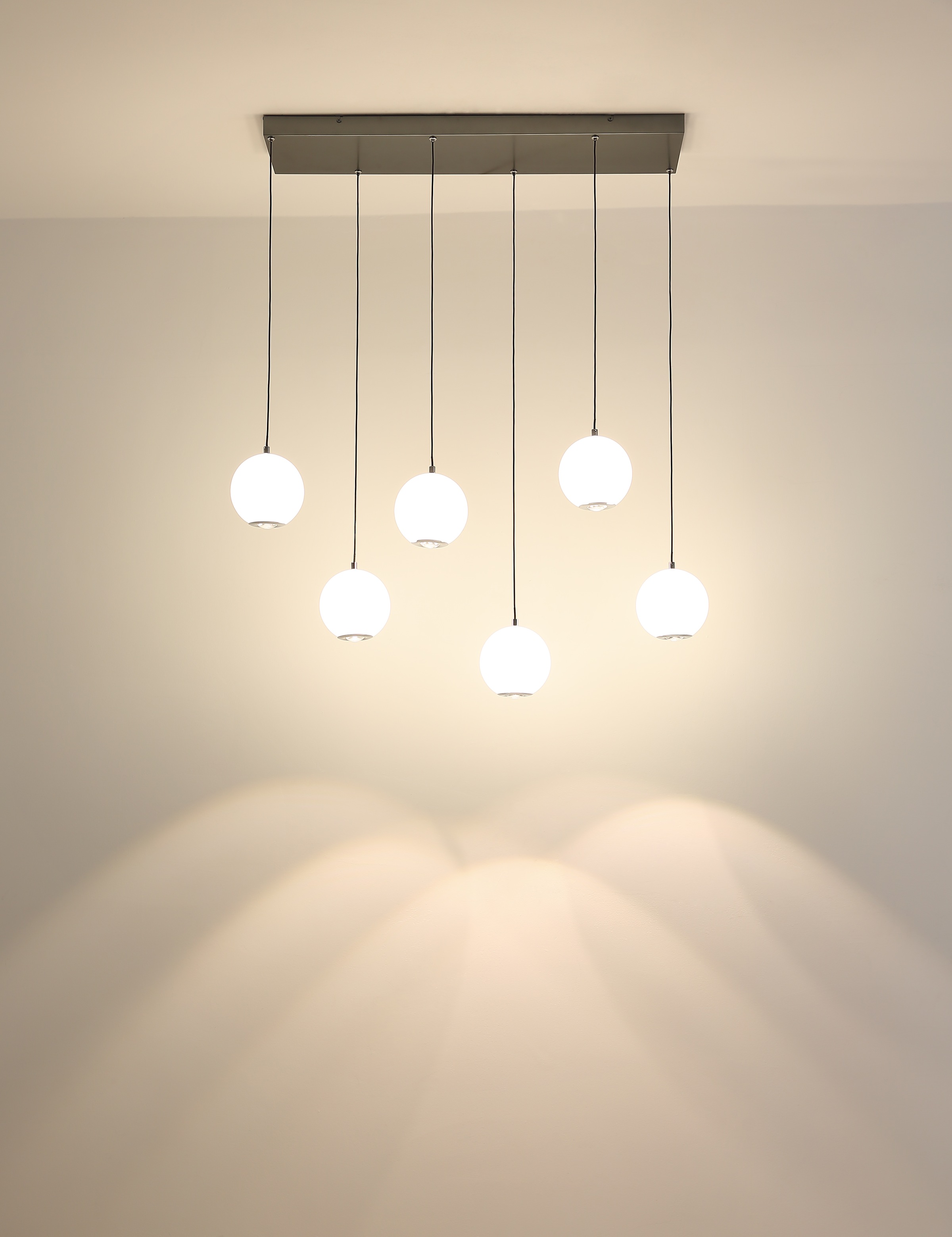 GLOBO LIGHTING Hängeleuchte »SIMMONS« LED-Modul 1 Stk. warmweiß - kaltweiß Hängelampe Esszimmer-Leuchte Esstischleuchte Wohnzimmer