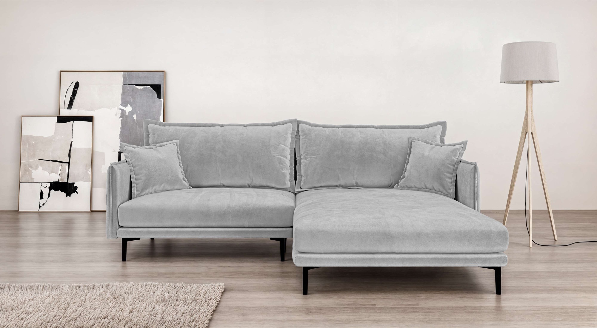 Home affaire Ecksofa »ALEXANDRIA mit Recamiere rechts oder links bestellbar günstig online kaufen