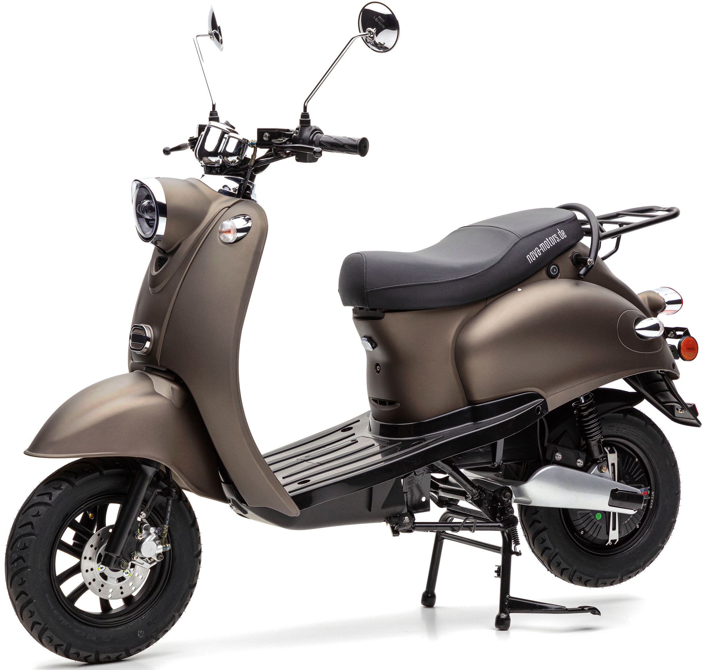 Nova Motors E-Motorroller »eRetro Star Li« bis zu 40 km Reichweite, härteverstellbare Dual-Stoßdämpfer hinten