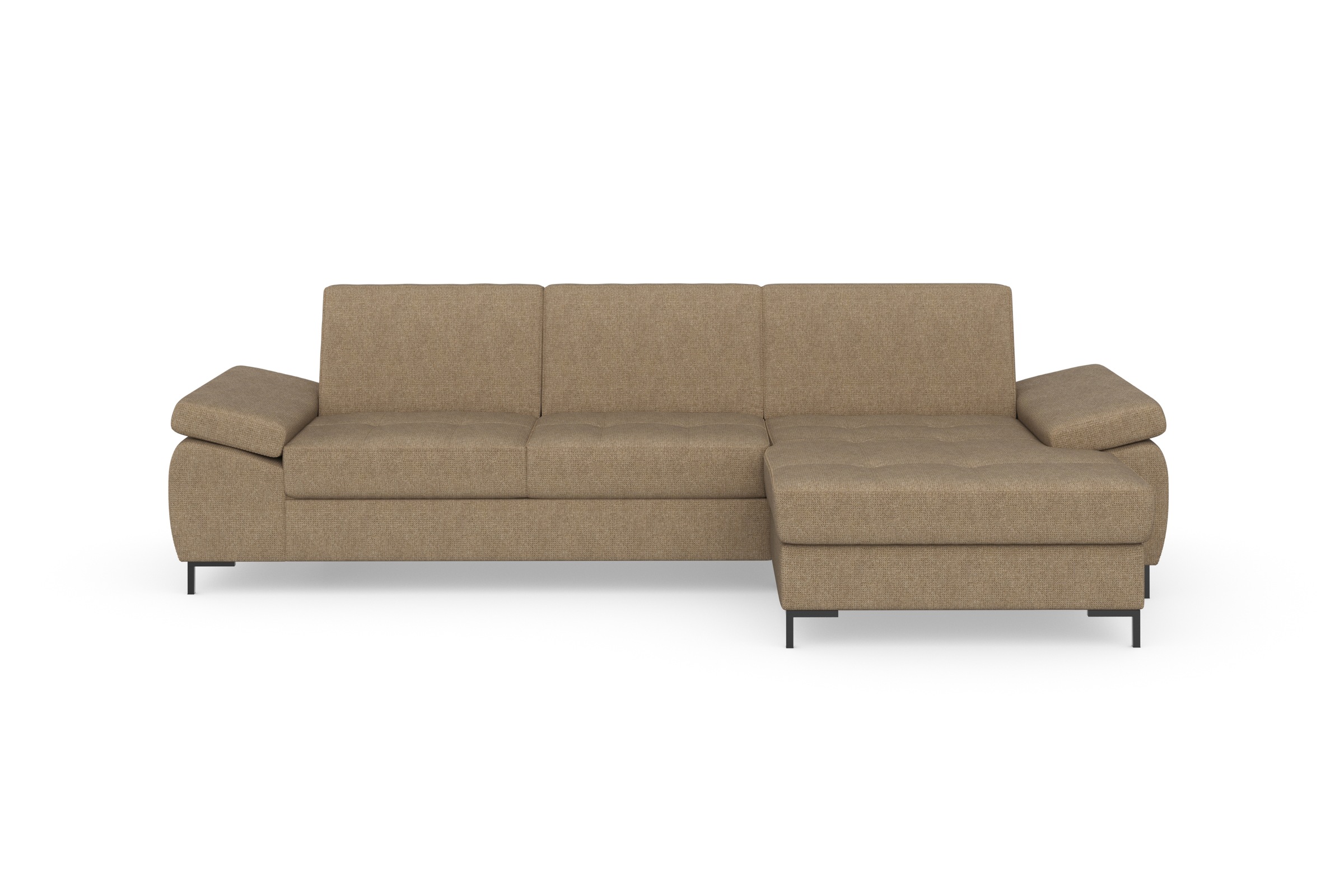 DOMO collection Ecksofa »Capelo, komfortabel, klare Linien zeichnen dieses günstig online kaufen