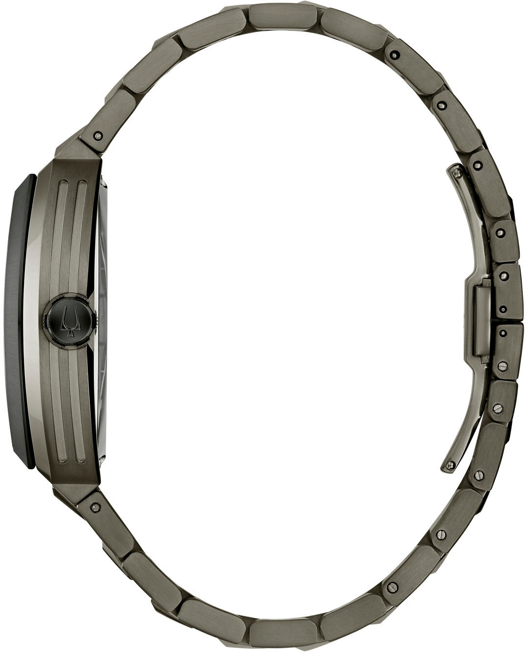 Bulova Automatikuhr, Armbanduhr, Herrenuhr, Mechanische Uhr, Edelstahlarmband, analog