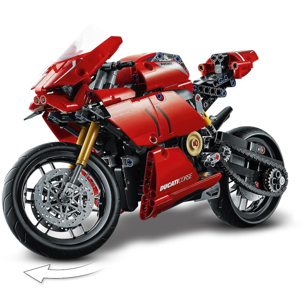 LEGO® Konstruktionsspielsteine »Ducati Panigale V4 R (42107), LEGO® Technic«, (646 St.)