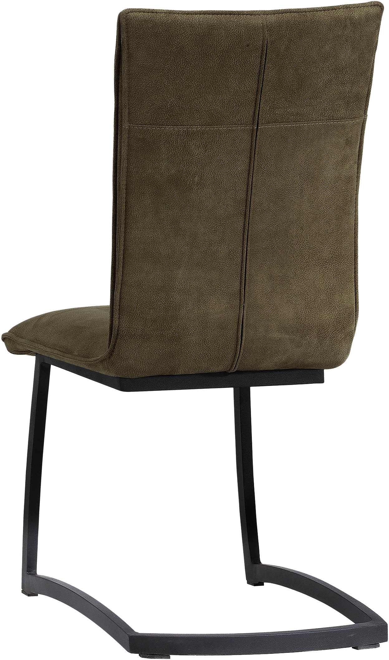 OMG Design Freischwinger »Amara«, (Set), 1 St., Stoff, Esszimmerstuhl, Küchenstuhl, pflegeleichter Bezug